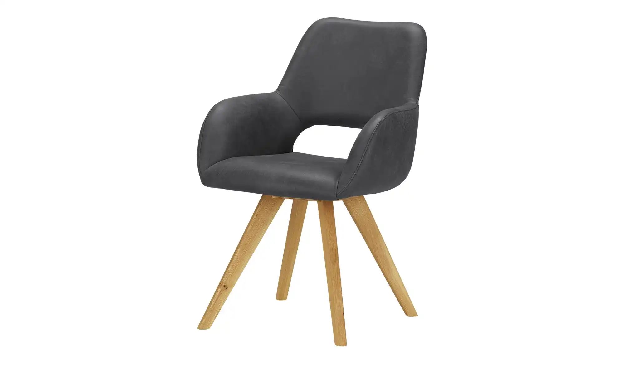 Woodford Armlehnstuhl  Lucina ¦ grau ¦ Maße (cm): B: 56 H: 86 T: 64.0 Stühl günstig online kaufen