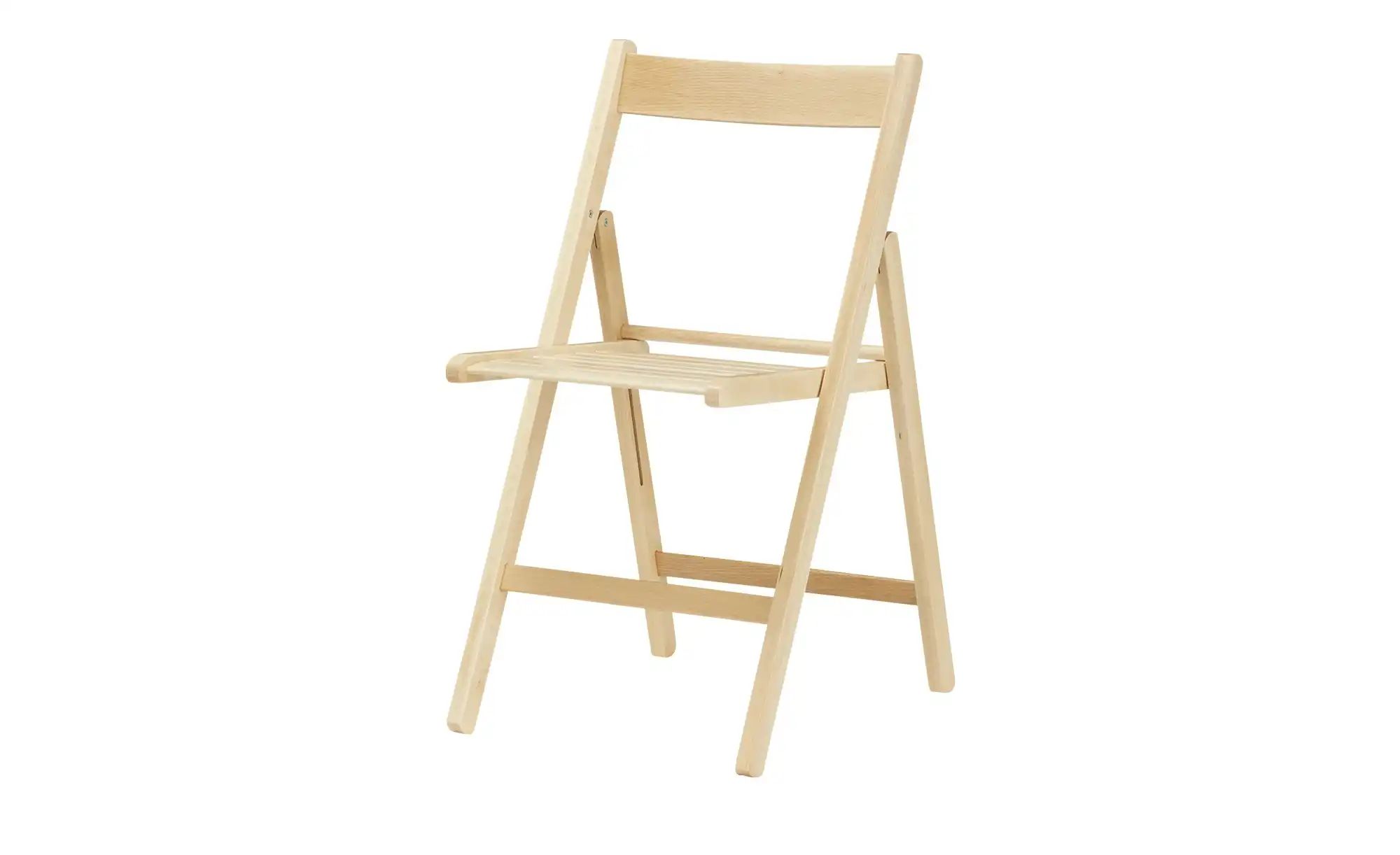 Klappstuhl Aus massivem Holz Sven ¦ holzfarben ¦ Maße (cm): B: 45 H: 79 T: günstig online kaufen