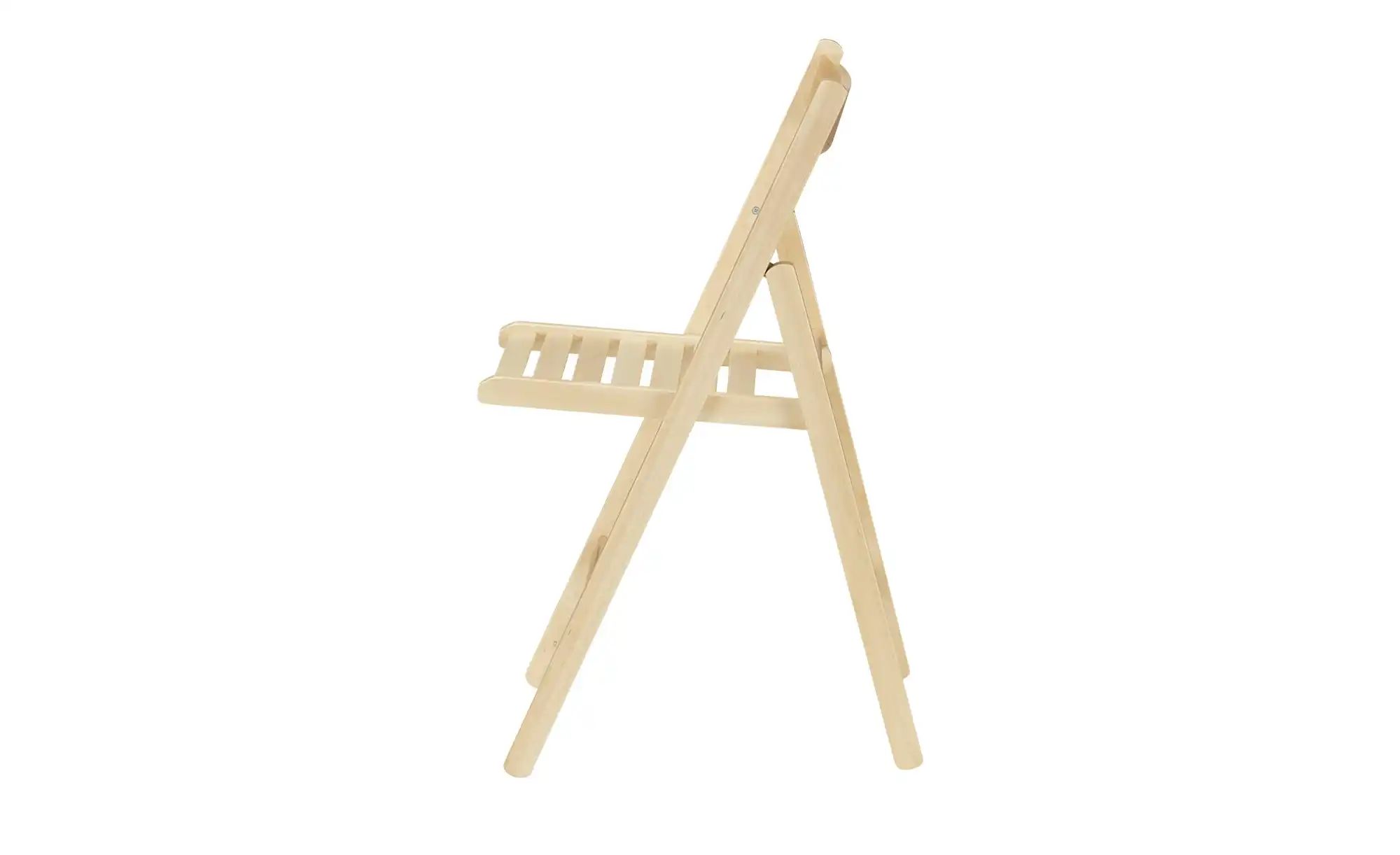 Klappstuhl Aus massivem Holz Sven ¦ holzfarben ¦ Maße (cm): B: 45 H: 79 T: günstig online kaufen