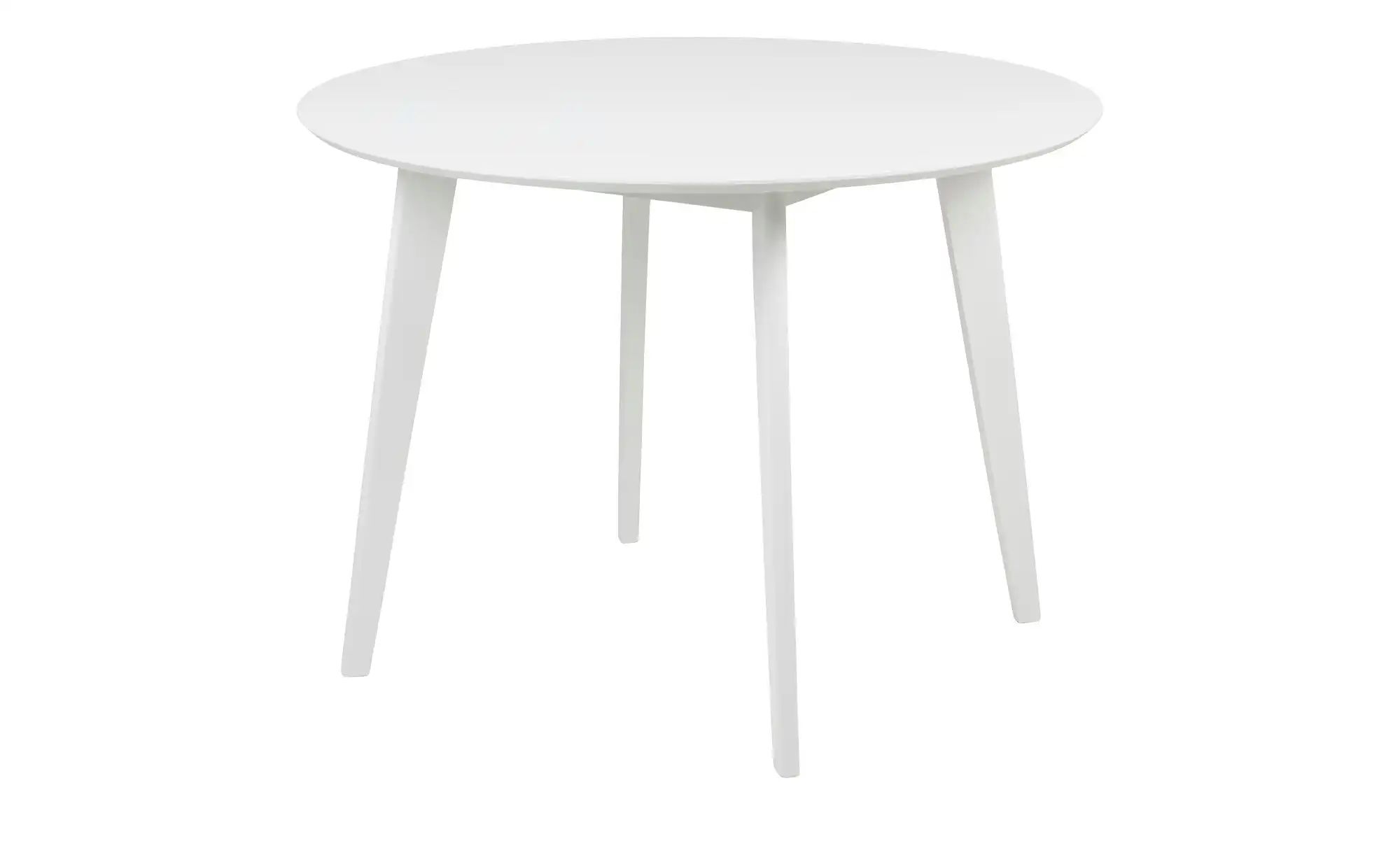 Runder Esstisch 105 cm Robin ¦ weiß ¦ Maße (cm): B: 105 H: 76  Ø: 105 Tisch günstig online kaufen