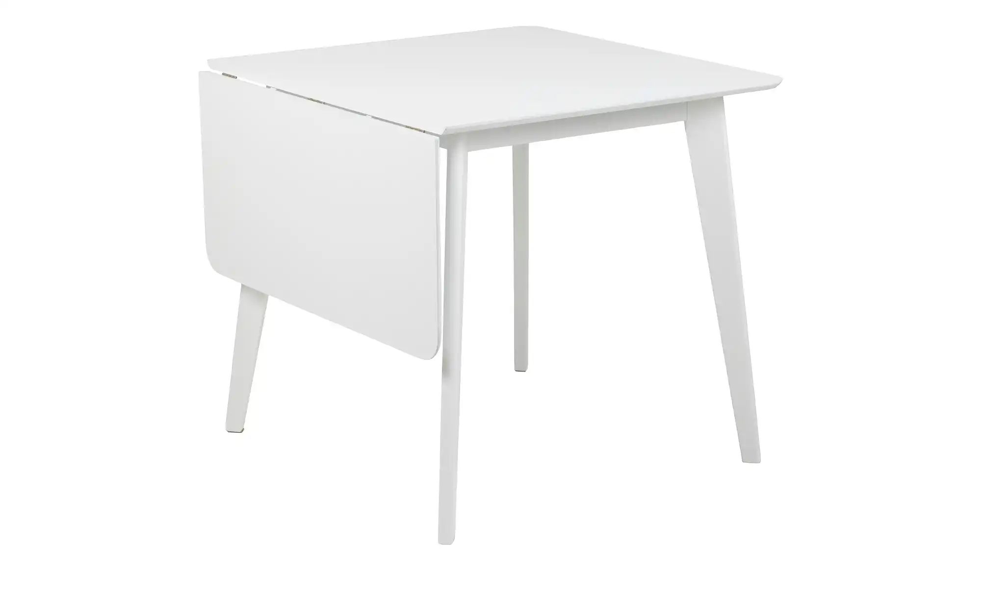 Esstisch  Robin ¦ weiß ¦ Maße (cm): B: 80 H: 76 Tische > Esstische > Esstis günstig online kaufen