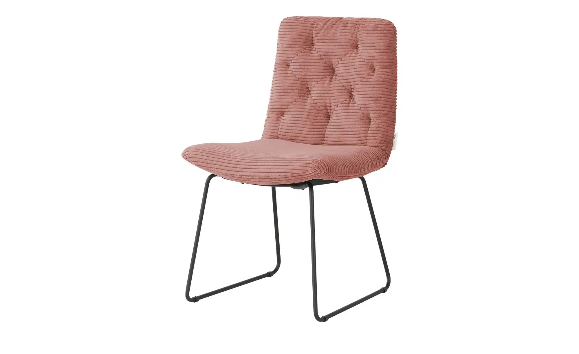 Jette Home Polsterstuhl  Salo ¦ rosa/pink ¦ Maße (cm): B: 52 H: 87 T: 66 St günstig online kaufen