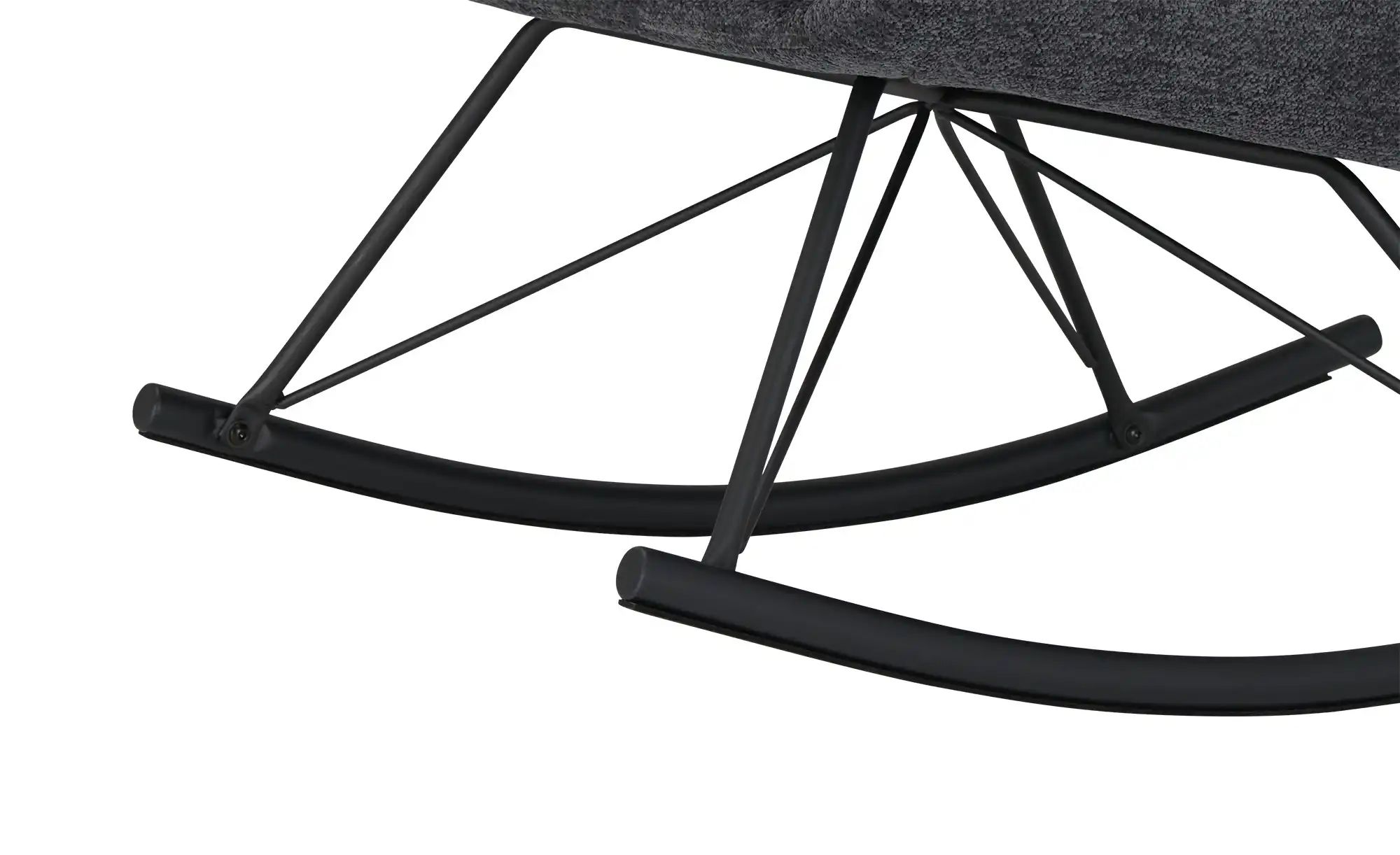 Schaukelstuhl  Olli ¦ grau ¦ Maße (cm): B: 63 H: 98 T: 98.0 Stühle > Polste günstig online kaufen