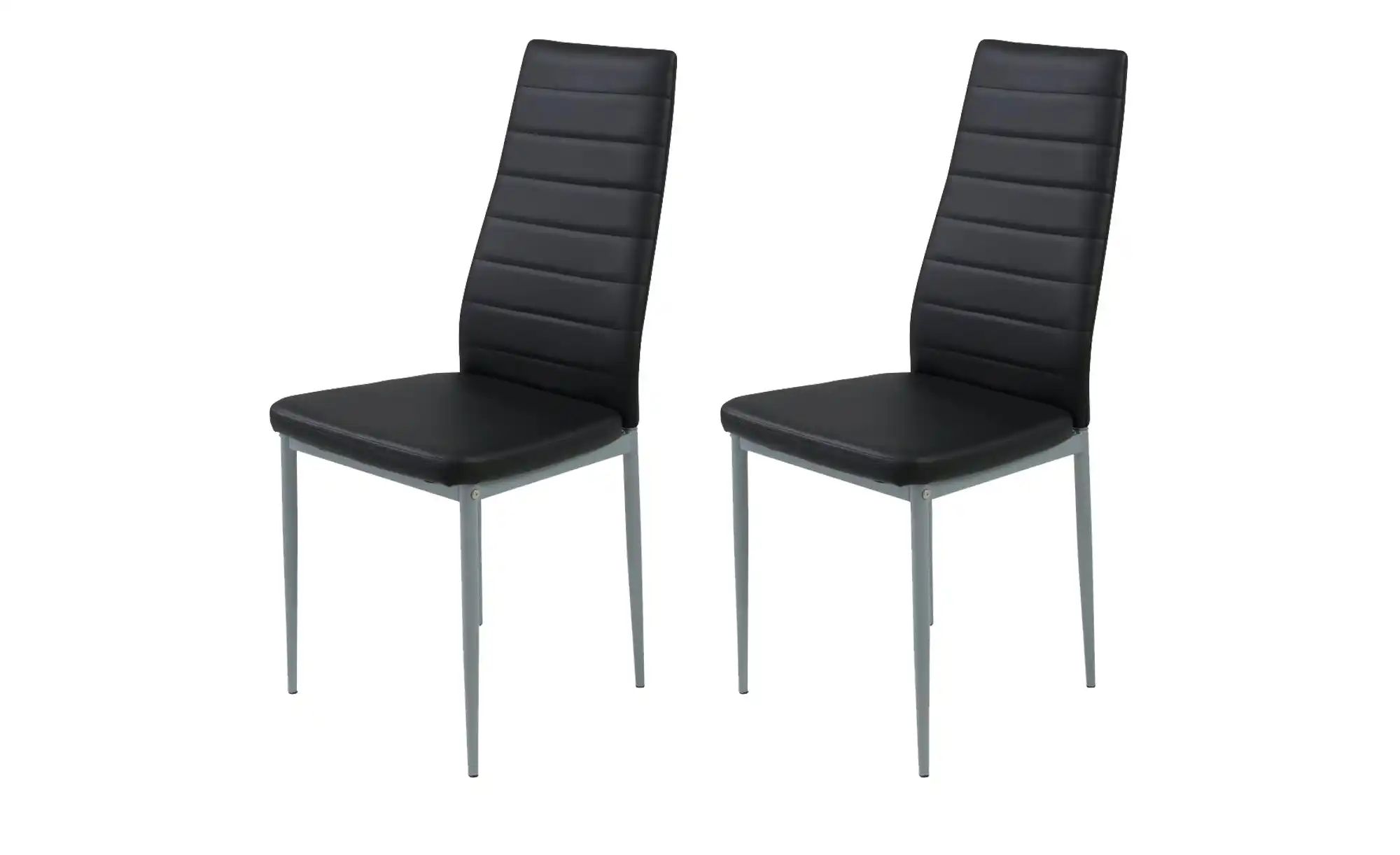 Polsterschwingstuhl 2er-Set  Walton ¦ schwarz ¦ Maße (cm): B: 44 H: 98 Stüh günstig online kaufen
