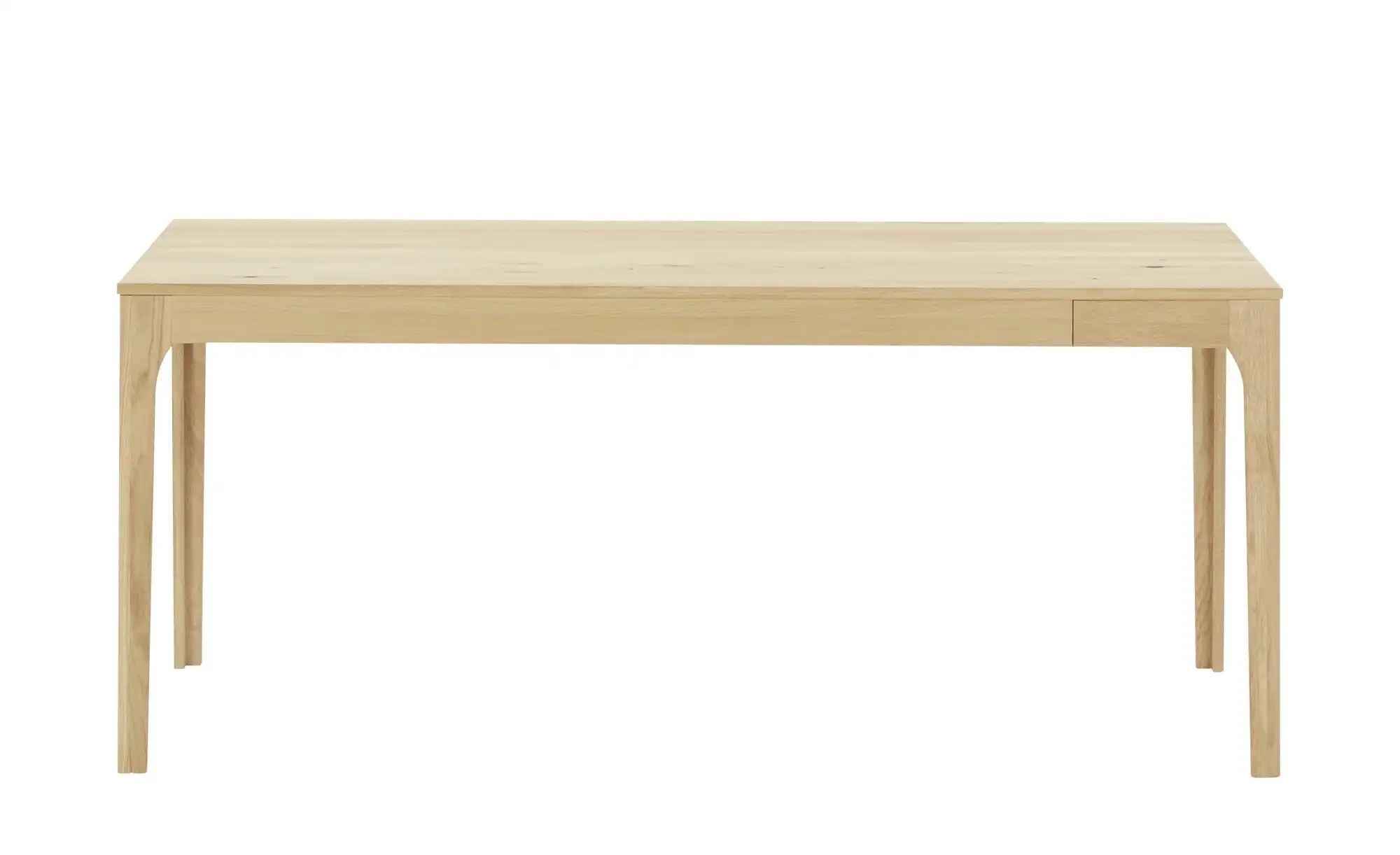 smart Ausziehbarer Esstisch Magnus aus Wildeiche   ¦ holzfarben ¦ Maße (cm) günstig online kaufen