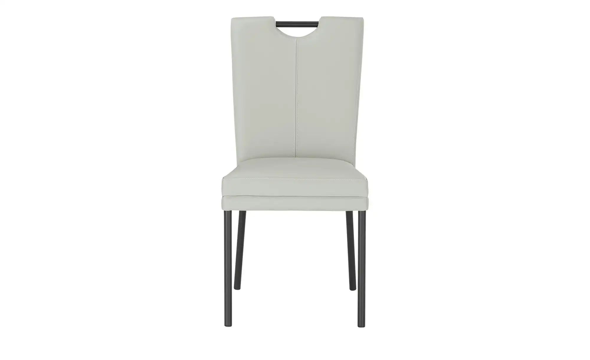 Thumbnail - Wohnwert Polsterstuhl mit Griff Mia ¦ grau ¦ Maße (cm): B: 46 H: 98 T: 58.0 Stühle > Küchenstühle > Polster Küchenstühle...