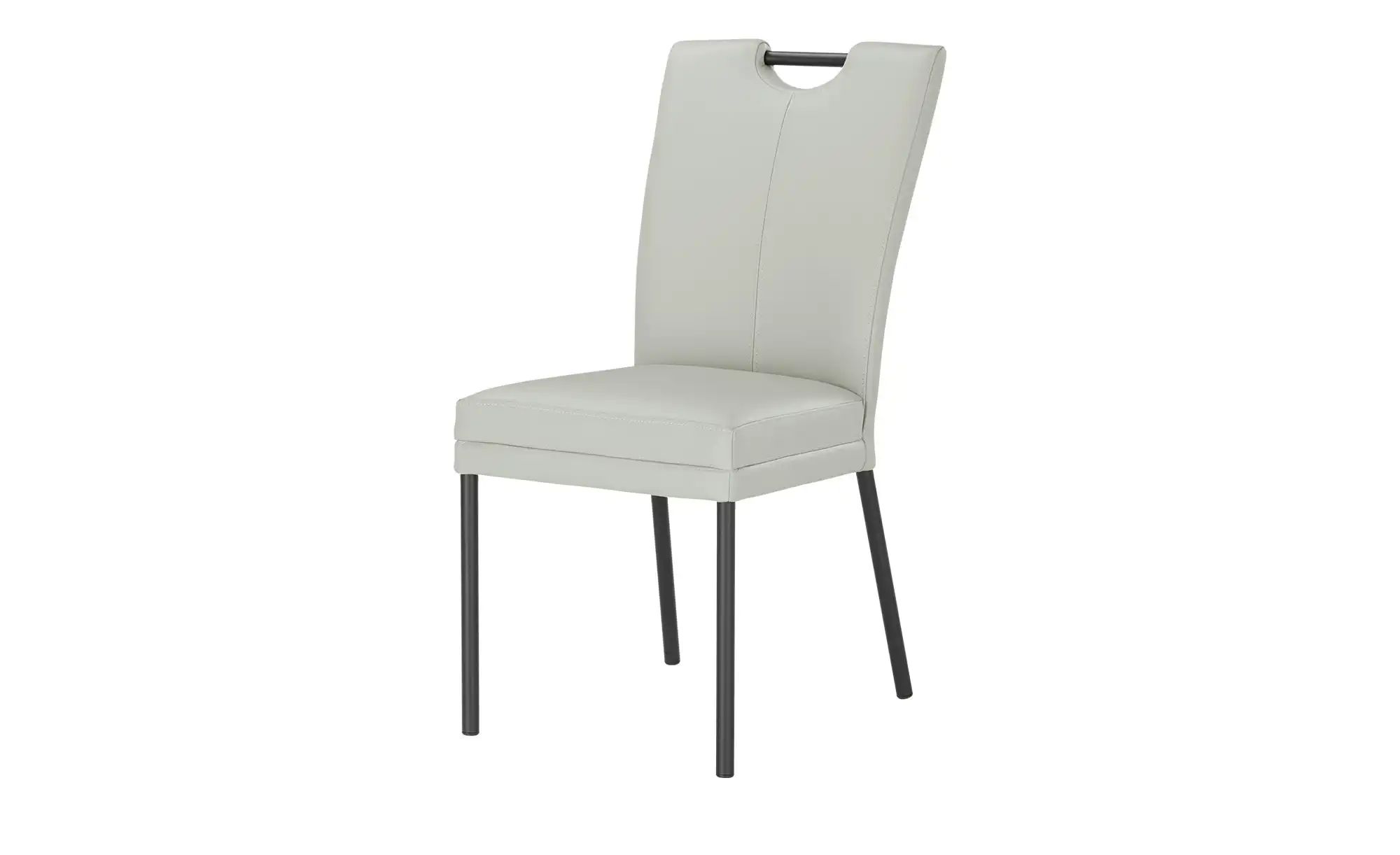 Wohnwert Polsterstuhl mit Griff Mia  grau  Maße (cm): B: 46 H: 98 T: 58.0 | 04061341163201