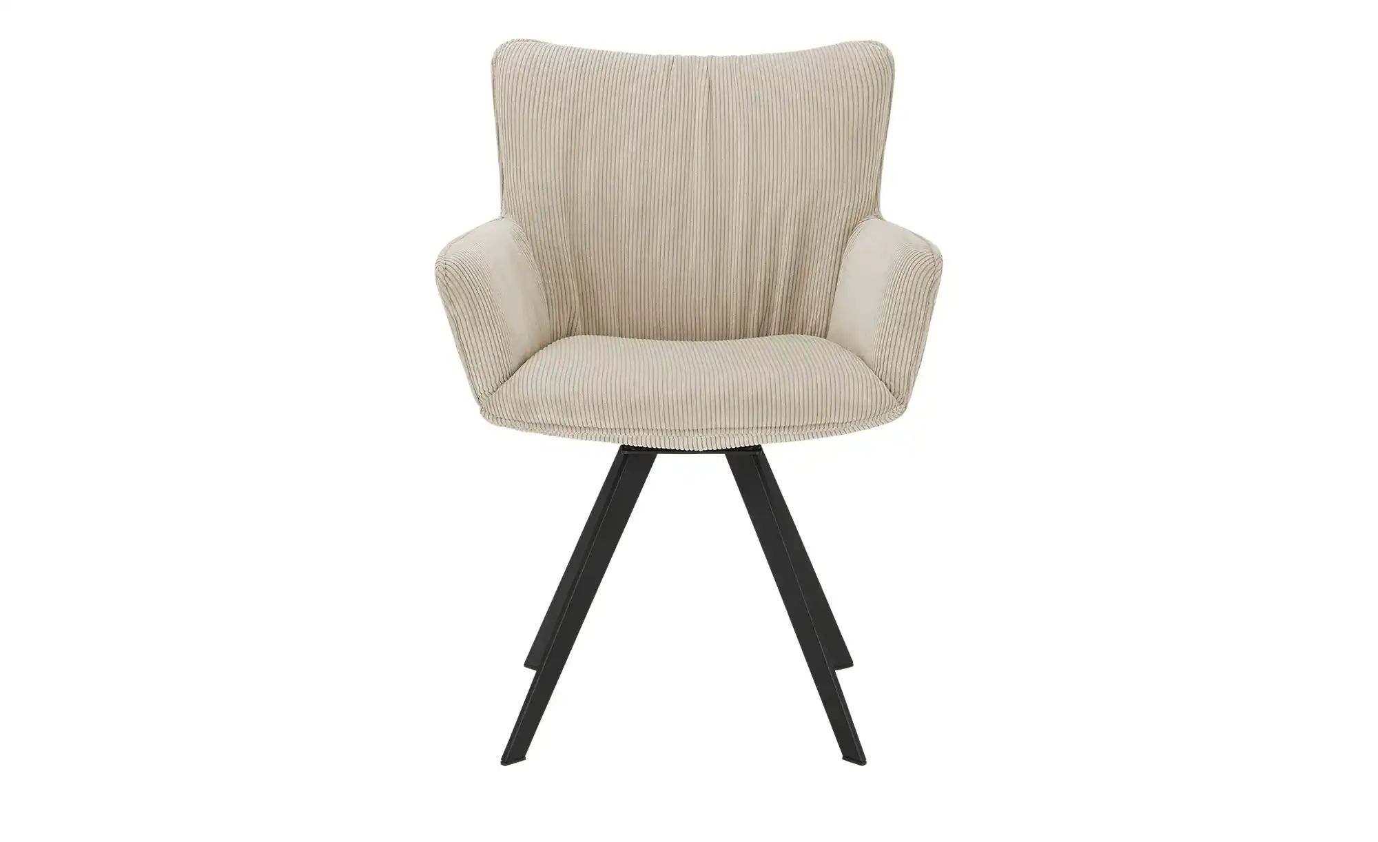 Thumbnail - Wohnwert Armlehnstuhl Stella ¦ creme ¦ Maße (cm): B: 61 H: 87 T: 62.0 Stühle > Esszimmerstühle > Esszimmerstühle mit Ar...