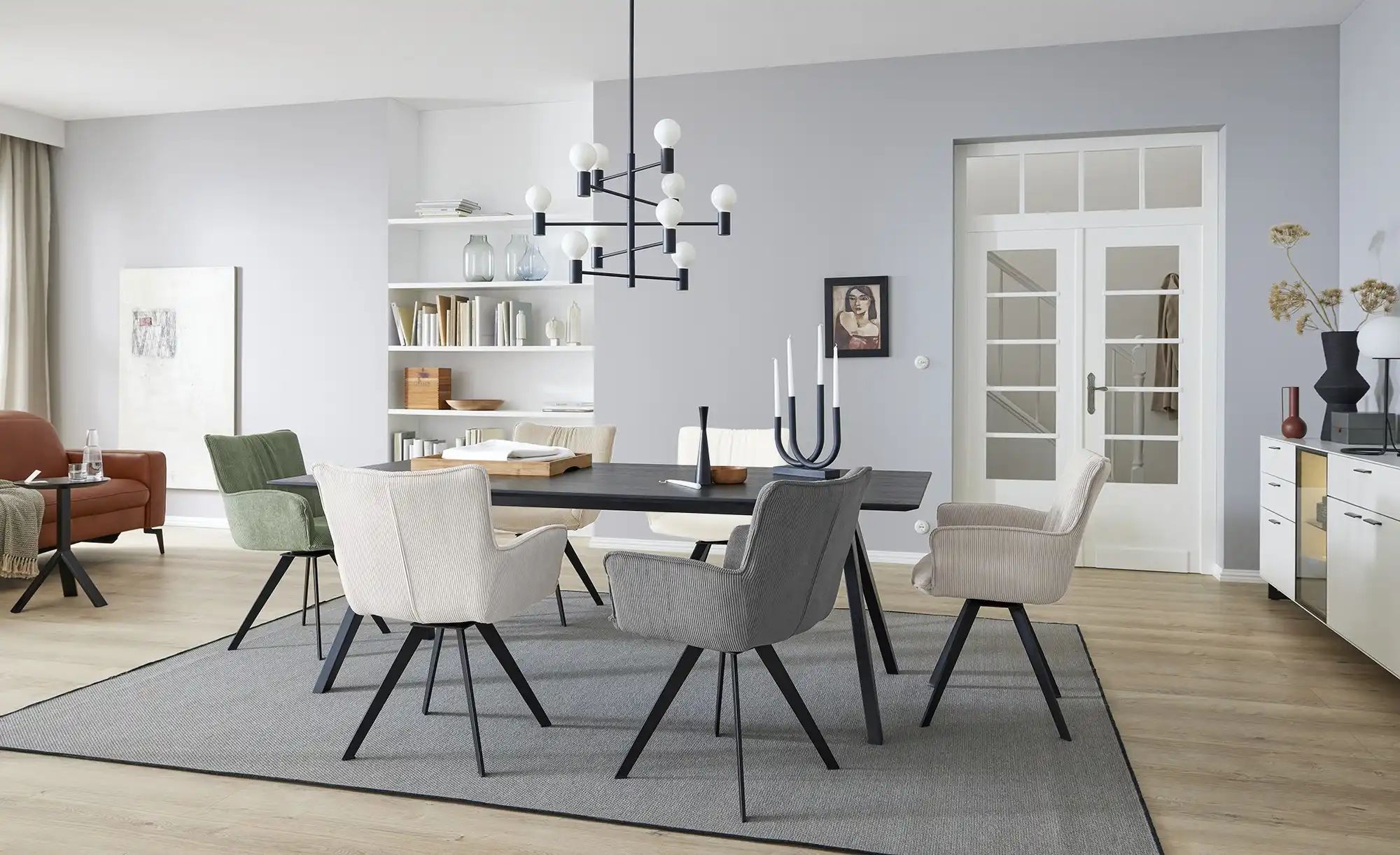 Wohnwert Armlehnstuhl  Stella ¦ grau ¦ Maße (cm): B: 61 H: 87 T: 62.0 Stühl günstig online kaufen