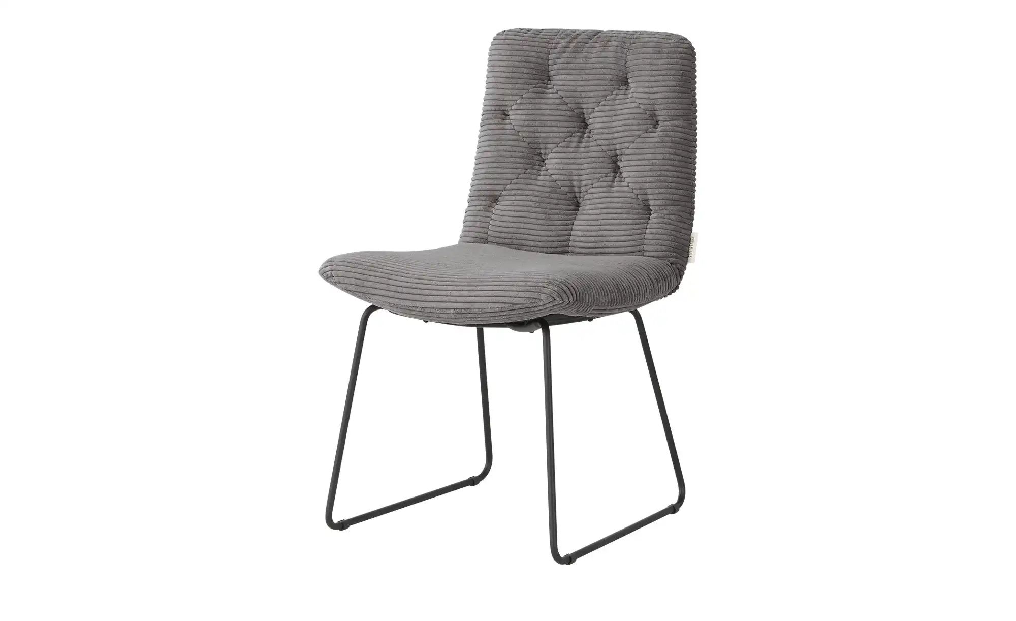 Jette Home Polsterstuhl  Salo ¦ grau ¦ Maße (cm): B: 52 H: 87 T: 66 Stühle günstig online kaufen