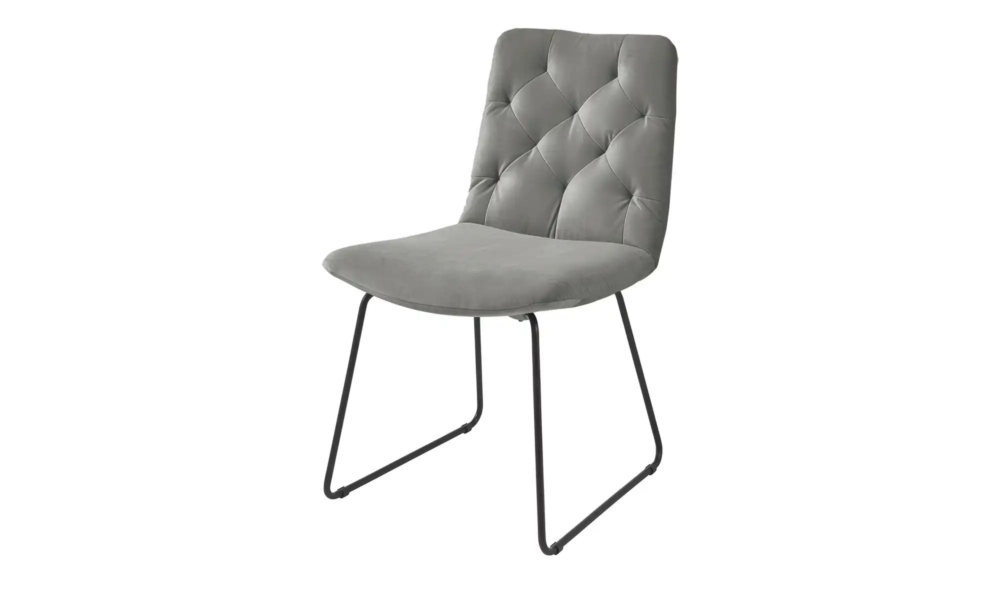 Jette Home Polsterstuhl  Salo ¦ grau ¦ Maße (cm): B: 52 H: 87 T: 66 Stühle günstig online kaufen