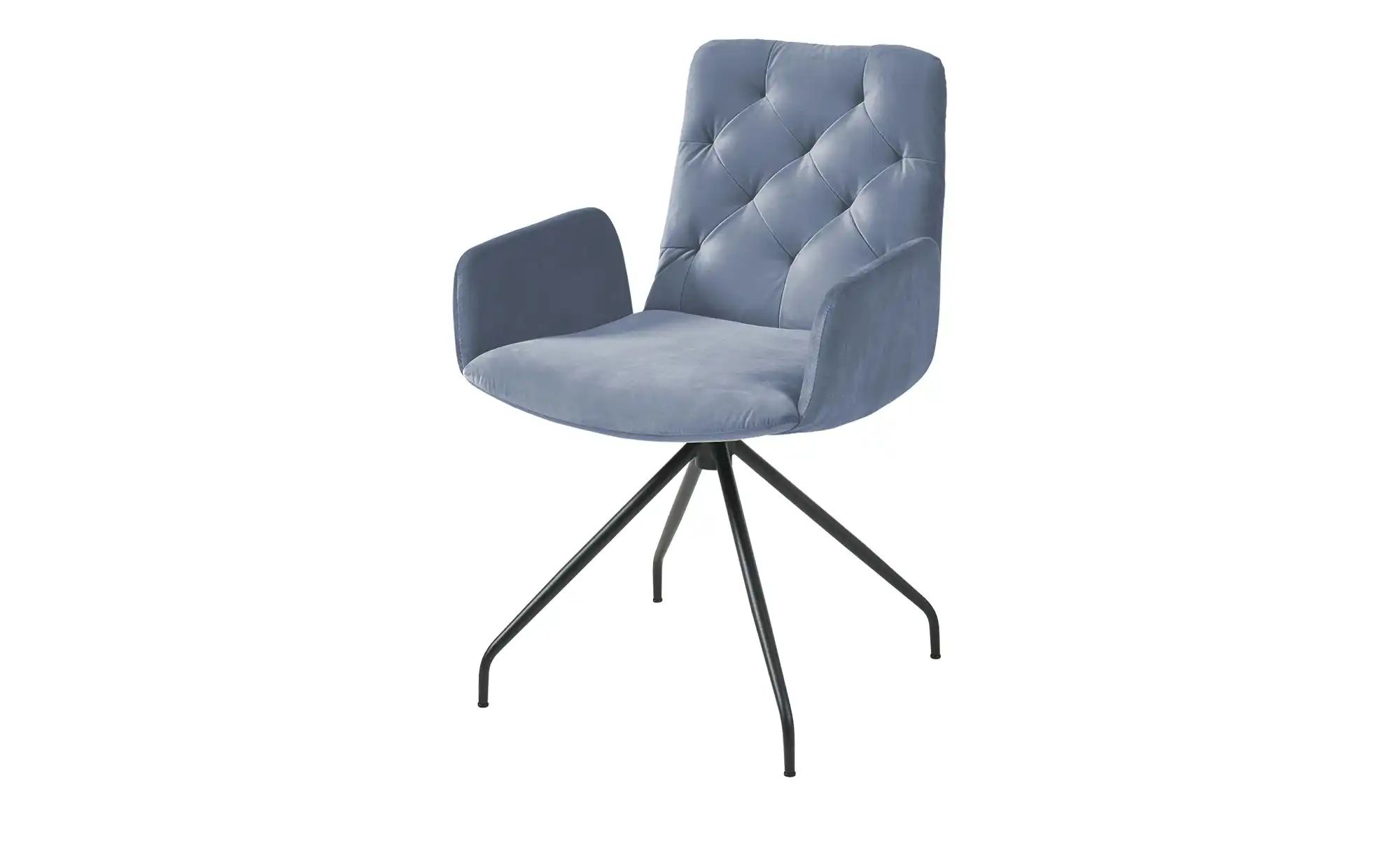 Jette Home Polsterstuhl  Salo ¦ blau ¦ Maße (cm): B: 59 H: 87 T: 66 Stühle günstig online kaufen