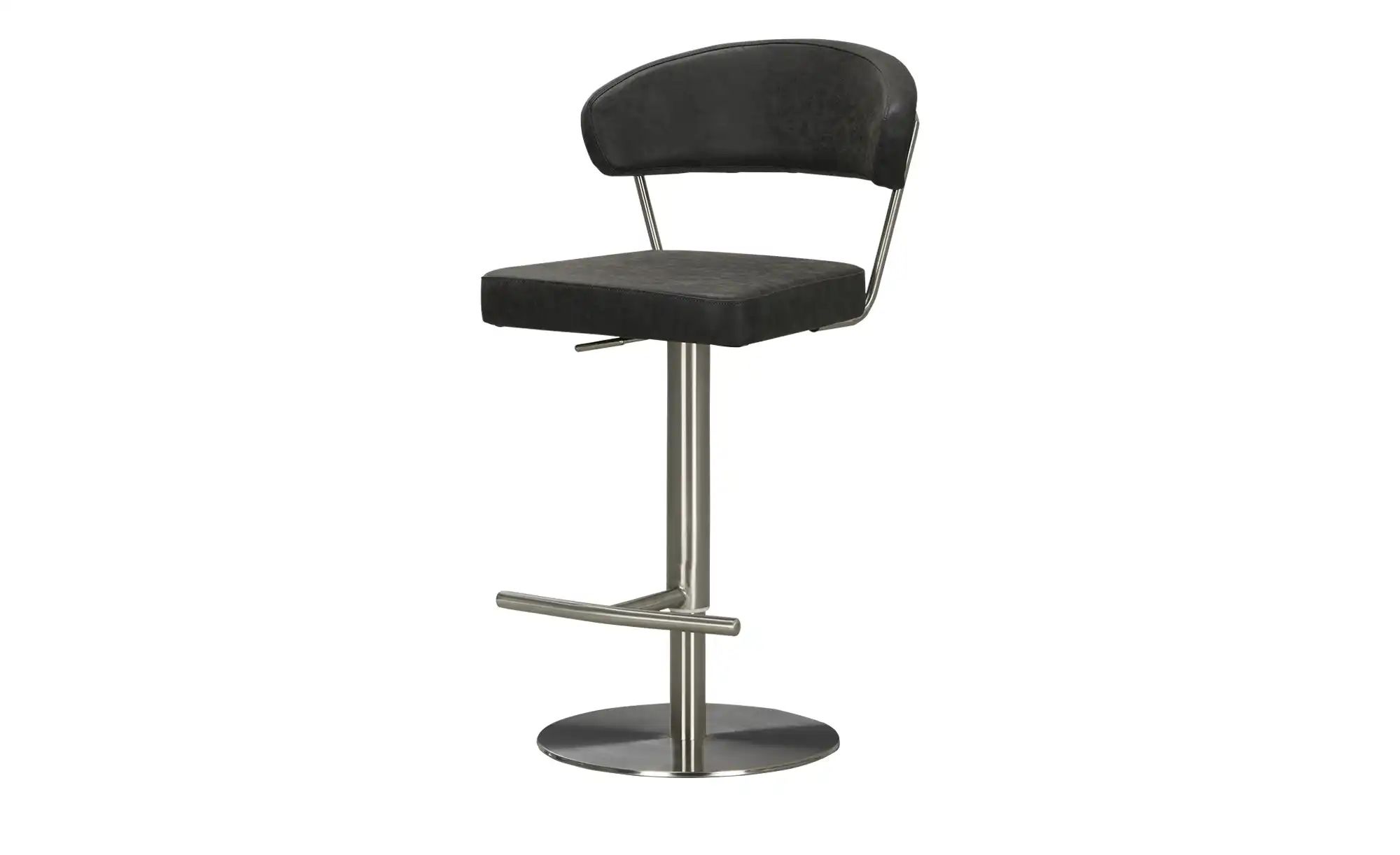 Barhocker  Kelvin ¦ schwarz ¦ Maße (cm): B: 53 H: 89 T: 56.0 Polstermöbel > günstig online kaufen
