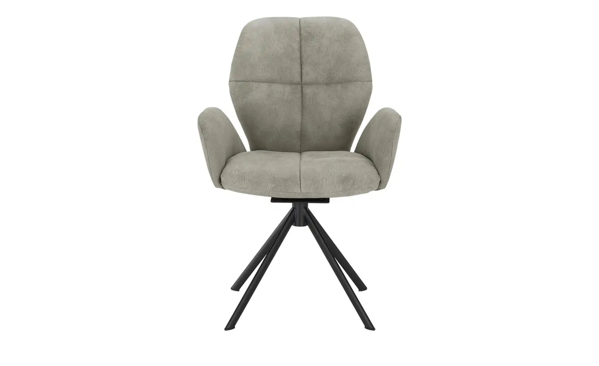 Wohnwert Polsterstuhl  Luisa ¦ grau ¦ Maße (cm): B: 62 H: 90 T: 60.0 Stühle günstig online kaufen