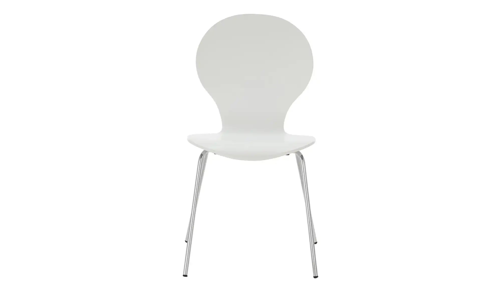 Stapelstuhl  Tom ¦ weiß ¦ Maße (cm): B: 50 H: 86 T: 53.5 Stühle > Esszimmer günstig online kaufen