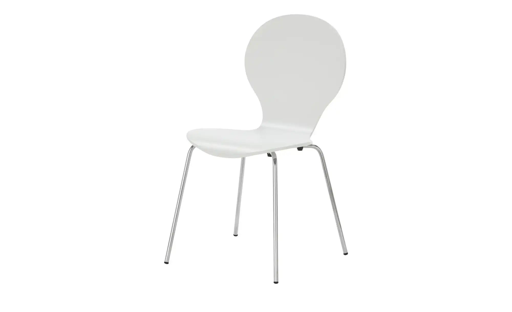 Stapelstuhl  Tom ¦ weiß ¦ Maße (cm): B: 50 H: 86 T: 53.5 Stühle > Esszimmer günstig online kaufen