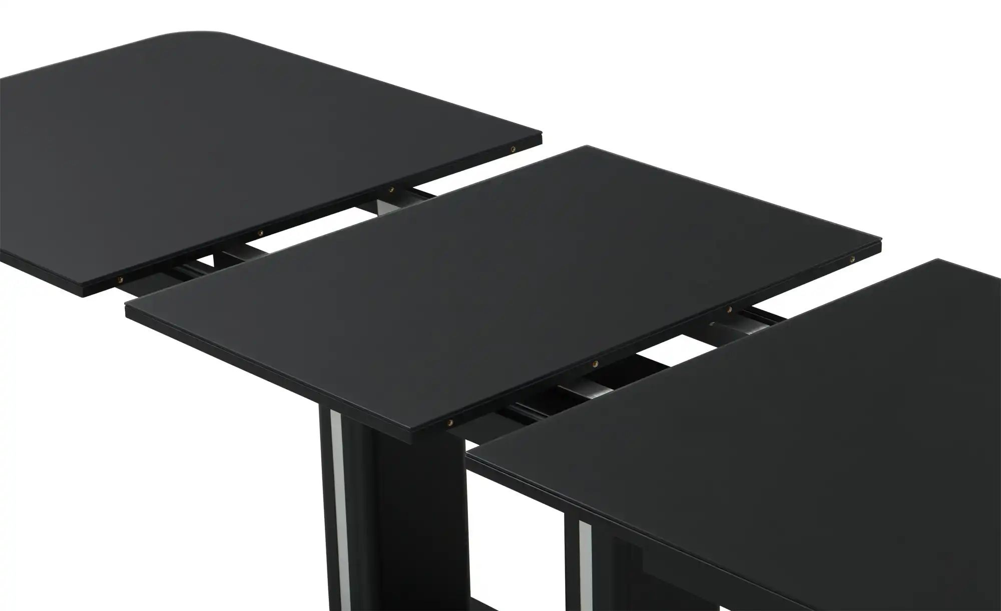 Thumbnail - Esstisch ausziehbar  Tizian ¦ schwarz ¦ Maße (cm): B: 90 H: 76 Tische > Esstische > Esstische ausziehbar - Höffner