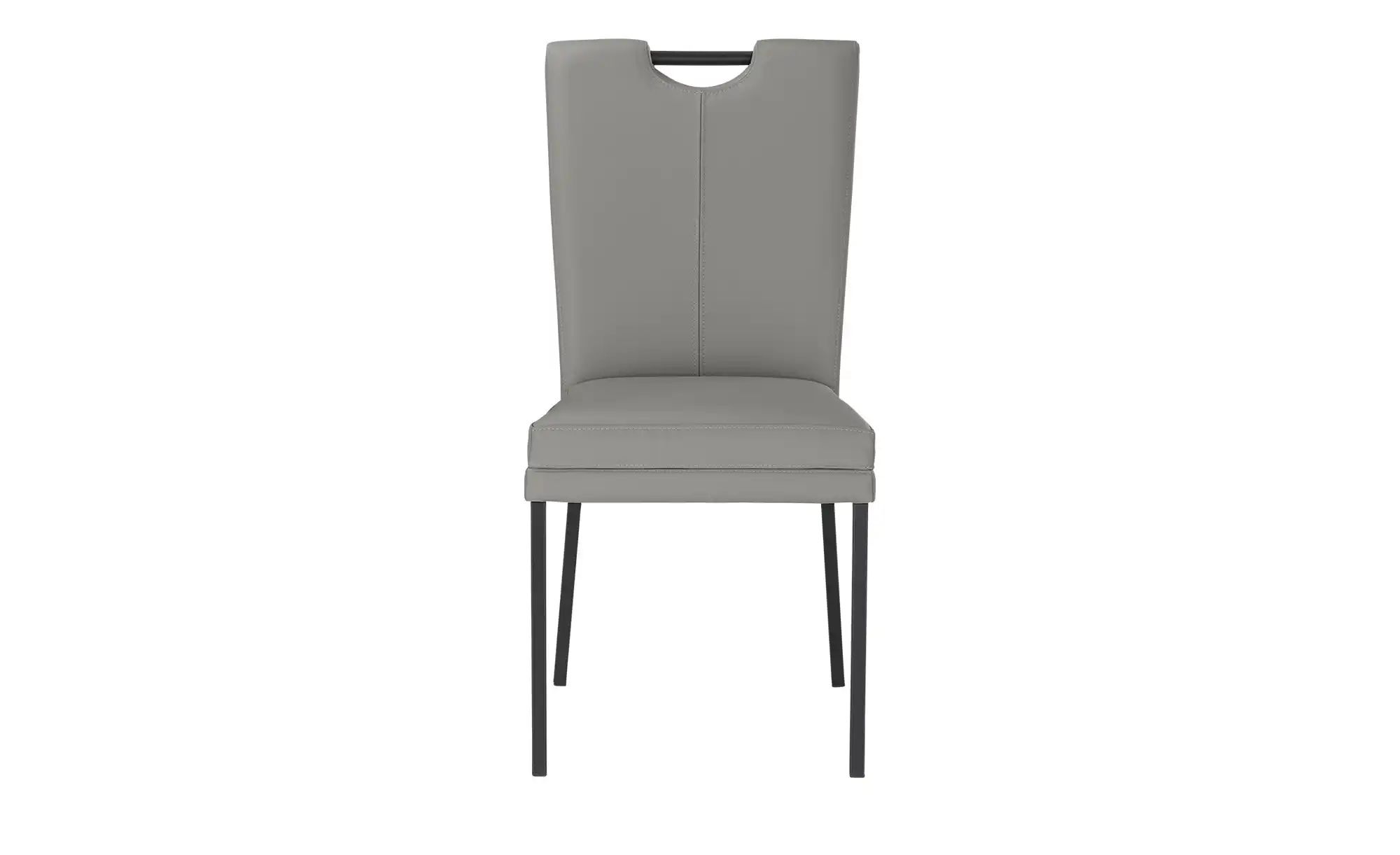 Thumbnail - Wohnwert Polsterstuhl mit Griff Mia ¦ grau ¦ Maße (cm): B: 46 H: 98 T: 58.0 Stühle > Küchenstühle > Polster Küchenstühle...