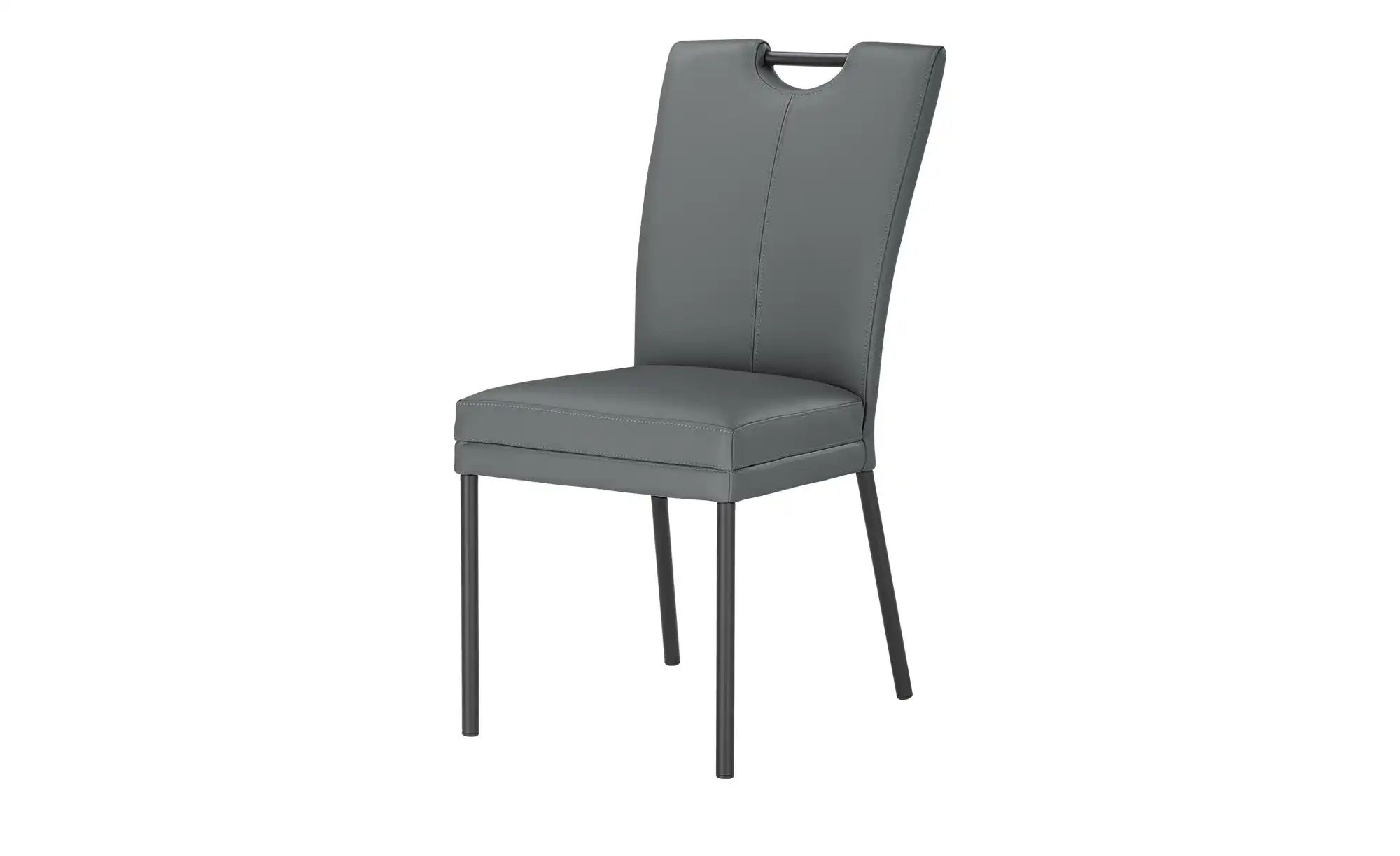 Wohnwert Polsterstuhl mit Griff Mia ¦ grau ¦ Maße (cm): B: 46 H: 98 T: 58.0 günstig online kaufen