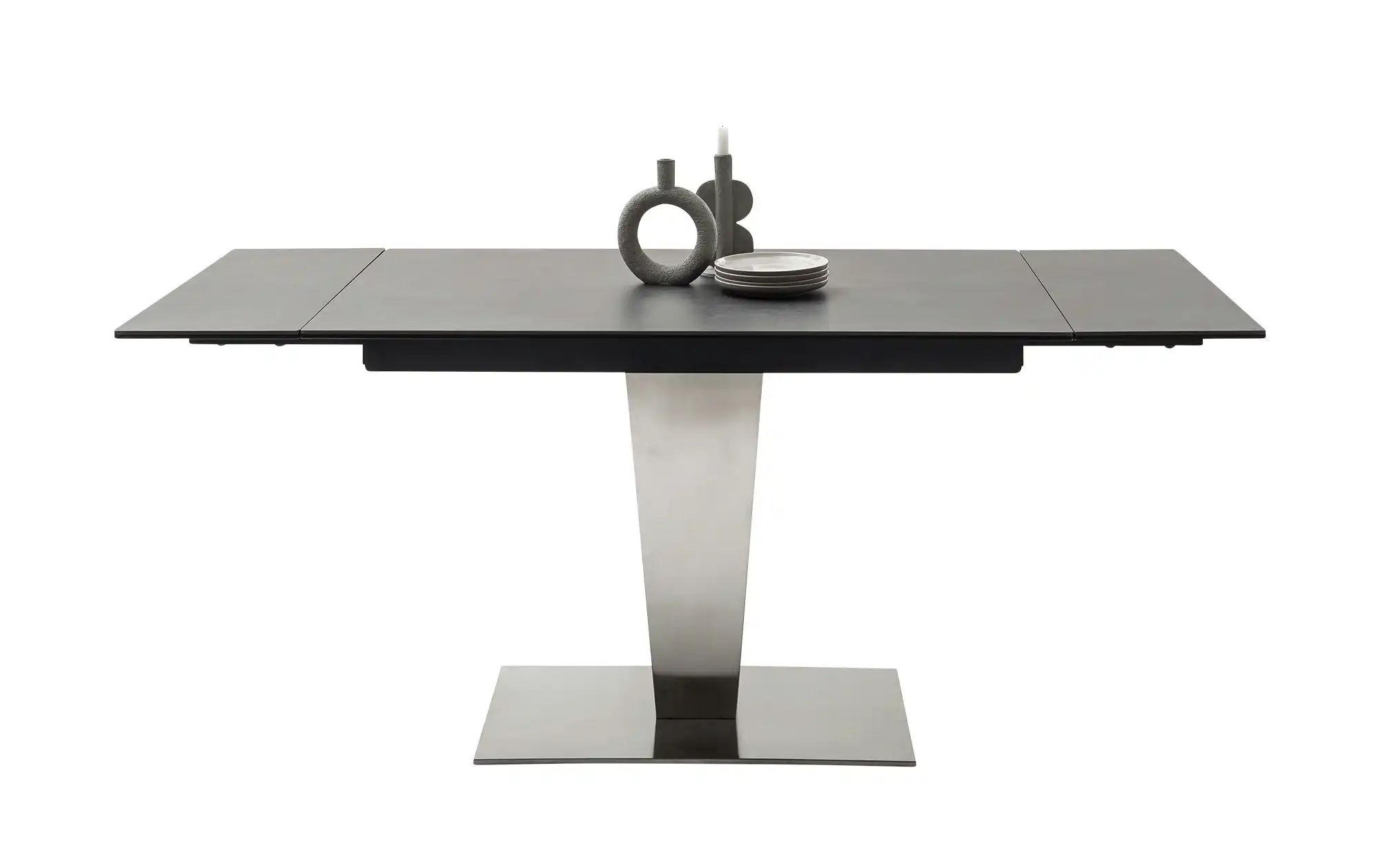 Thumbnail - Esstisch Kaspar ¦ silber ¦ Maße (cm): B: 80 H: 76 Tische > Esstische > Esstische ausziehbar - Höffner