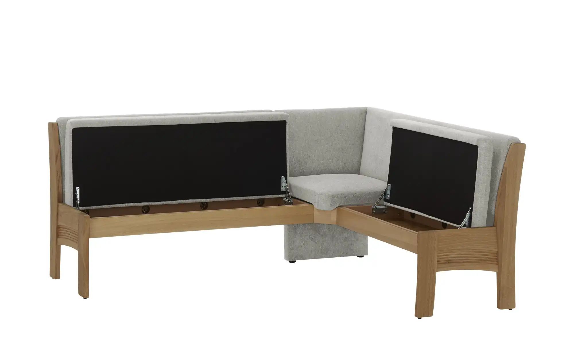 Thumbnail - Eckbank mit Stauraum Toledo ¦ grau ¦ Maße (cm): B: 203 H: 87 T: 163.0 Bänke > Eckbänke - Höffner