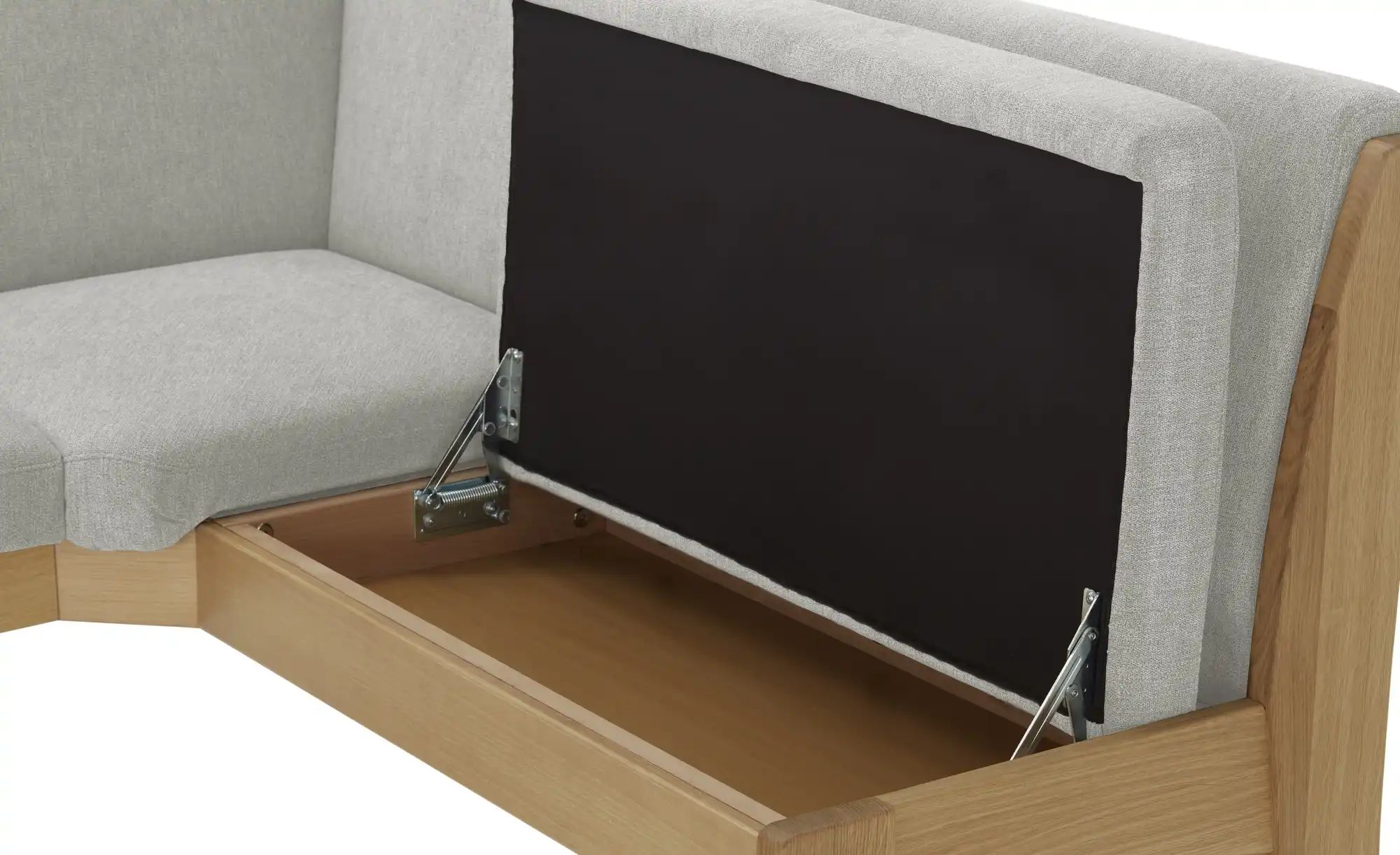 Thumbnail - Eckbank mit Stauraum Toledo ¦ grau ¦ Maße (cm): B: 203 H: 87 T: 163.0 Bänke > Eckbänke - Höffner