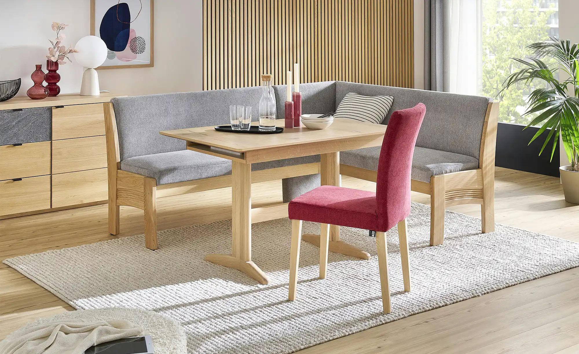 Esszimmerstuhl  Toledo ¦ rot ¦ Maße (cm): B: 47 H: 97 T: 62.0 Stühle > Küch günstig online kaufen