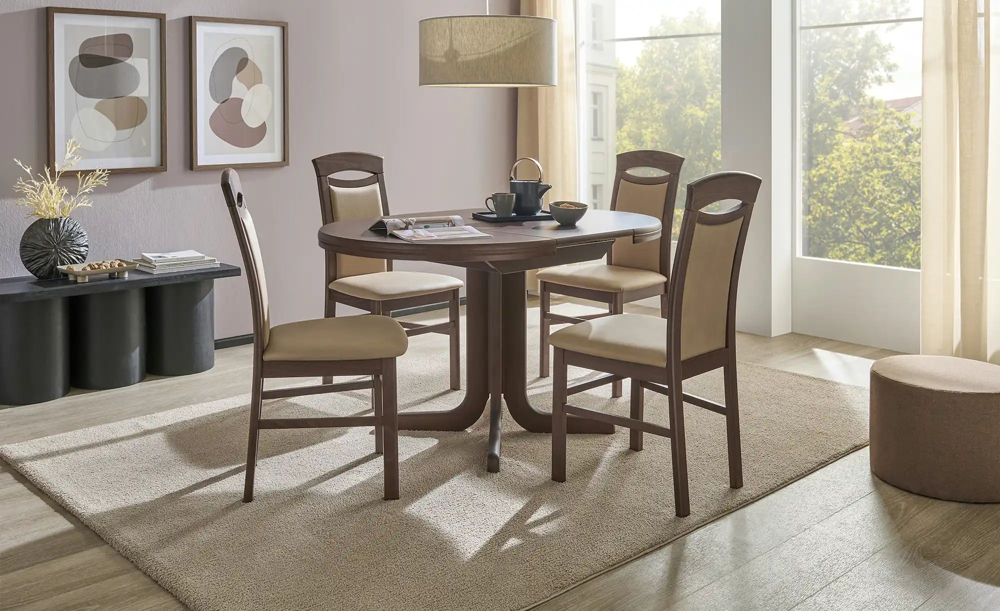 Esstisch rund Multi ¦ holzfarben ¦ Maße (cm): H: 75  Ø: 110 Tische > Esstis günstig online kaufen