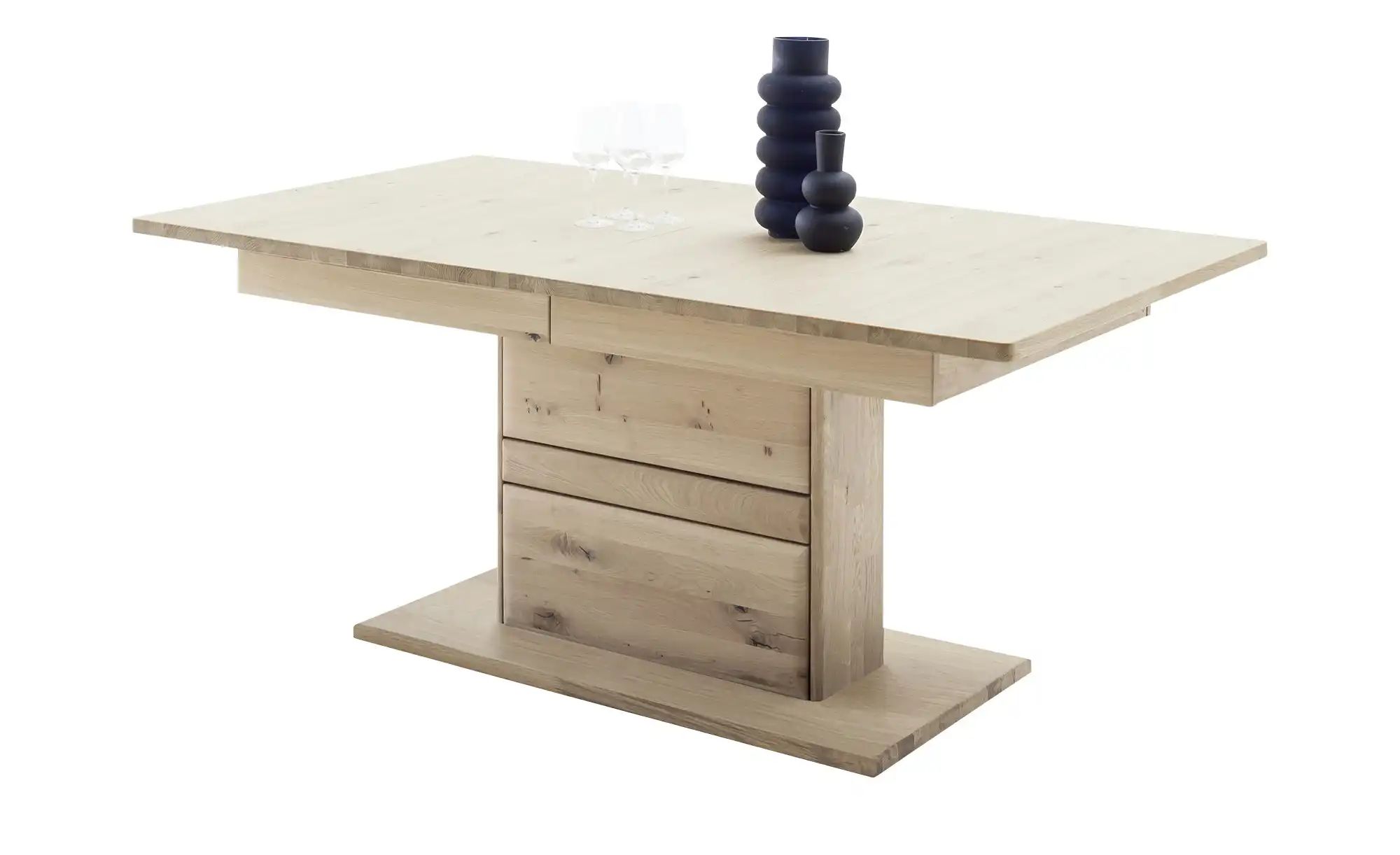 Thumbnail - Woodford Säulentisch ausziehbar Onna ¦ holzfarben ¦ Maße (cm): B: 100 H: 77 Tische > Esstische > Esstische massiv - Höff...