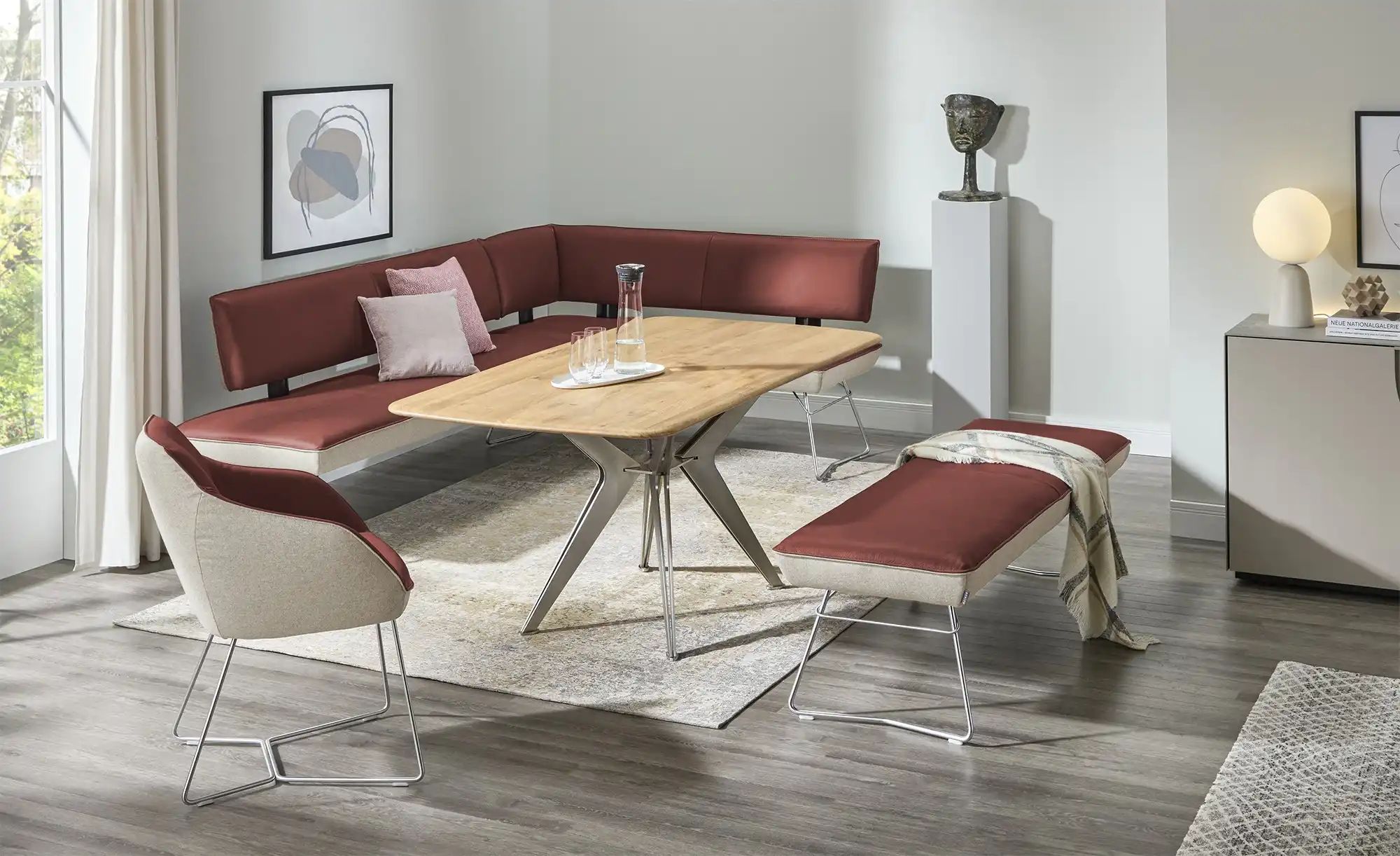 Thumbnail - KOINOR Armlehnstuhl Dining System 2 ¦ rot ¦ Maße (cm): B: 60 H: 84 T: 67.0 Stühle > Esszimmerstühle > Esszimmerstühle m...