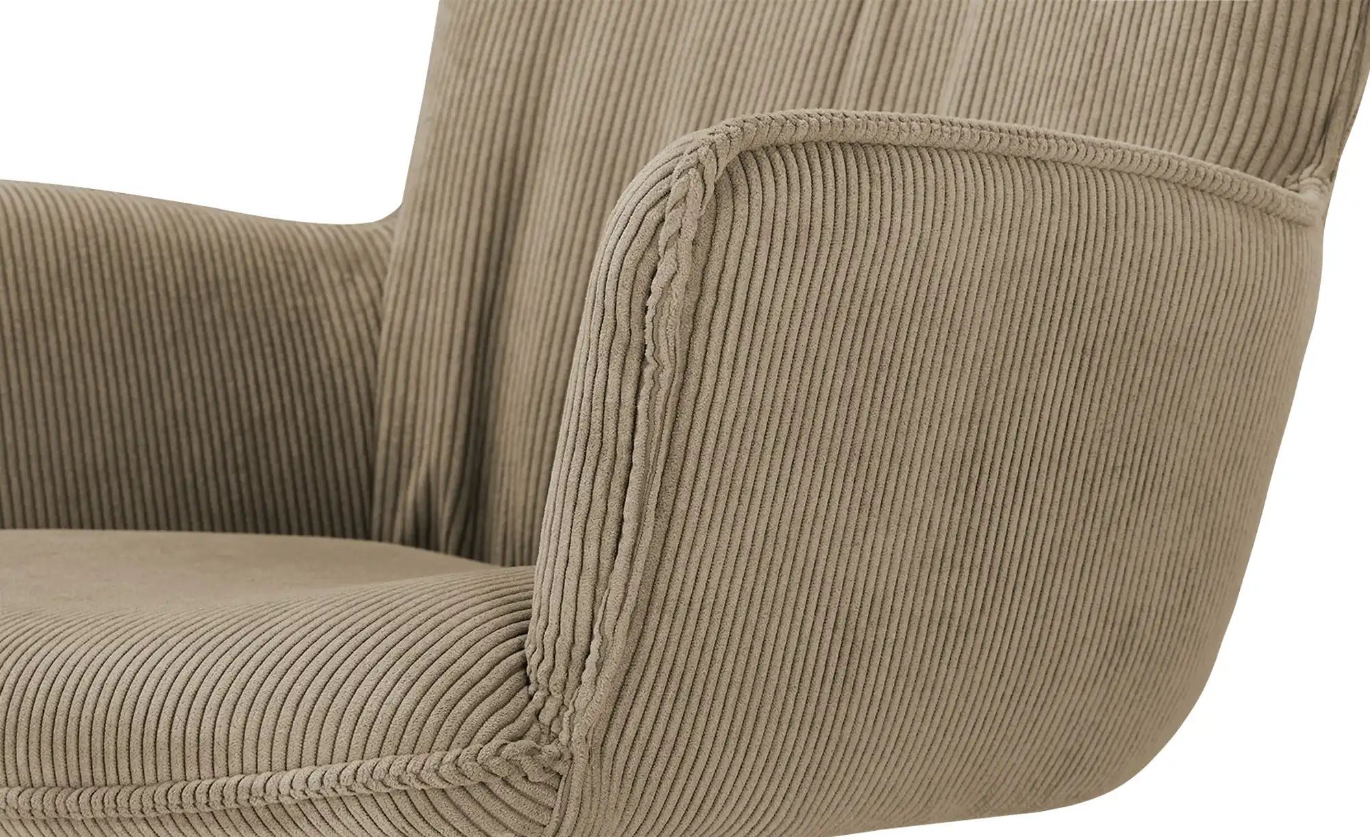 Thumbnail - Wohnwert Armlehnstuhl Stella ¦ beige ¦ Maße (cm): B: 61 H: 87 T: 62.0 Stühle > Esszimmerstühle > Esszimmerstühle mit Ar...