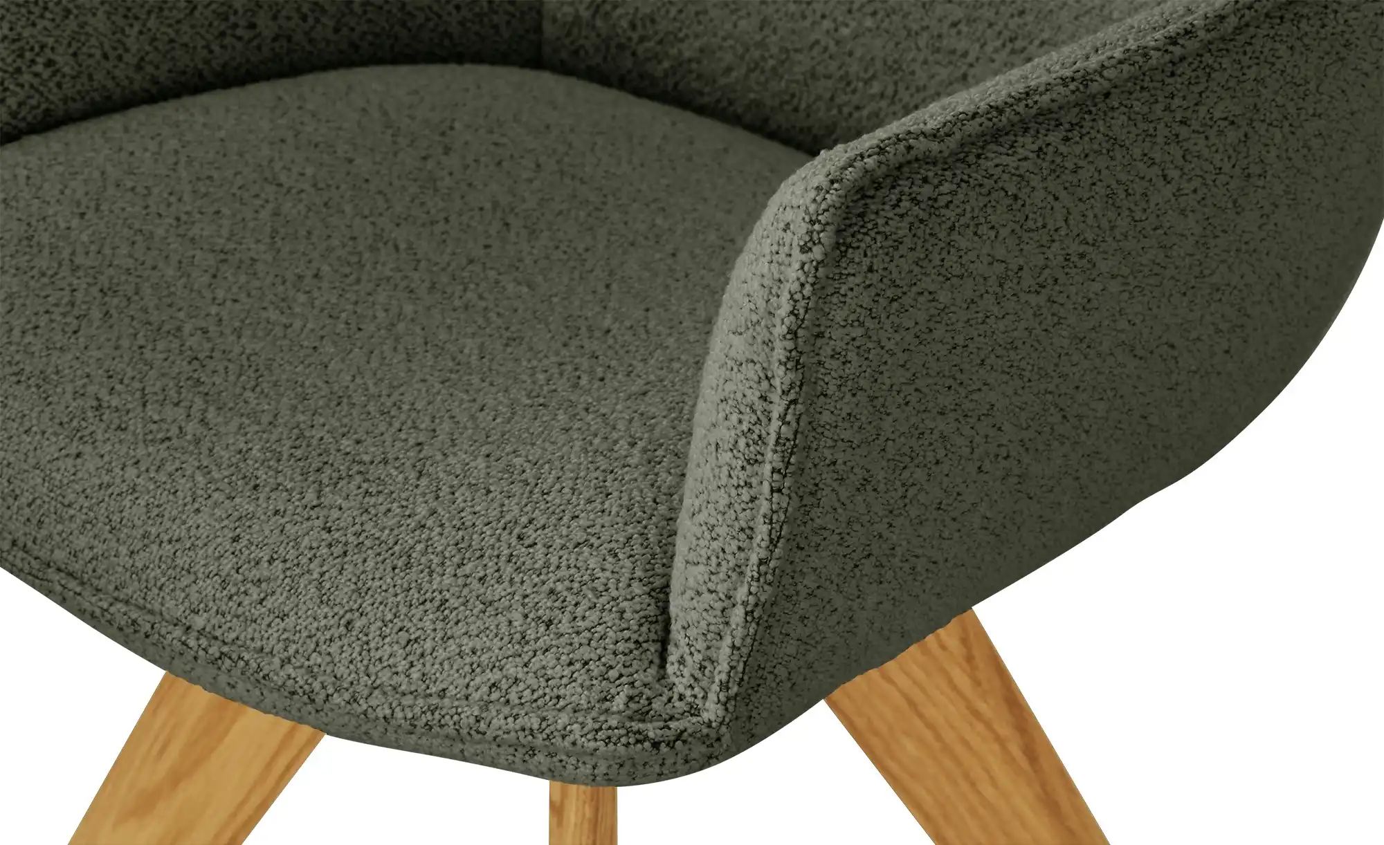 Thumbnail - Wohnwert Armlehnstuhl  Stella ¦ grün ¦ Maße (cm): B: 61 H: 87 T: 62.0 Stühle > Esszimmerstühle > Esszimmerstühle mit Arm...