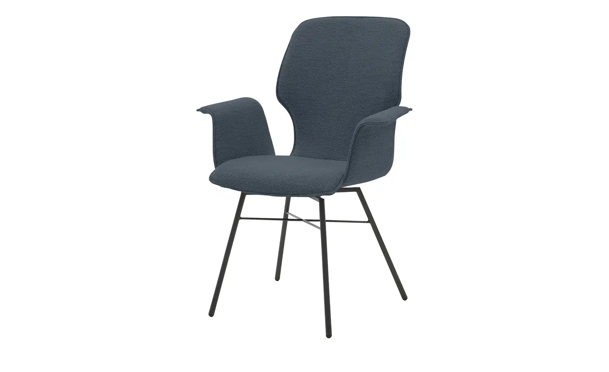 Musterring Armlehnstuhl  Nevio ¦ blau ¦ Maße (cm): B: 66 H: 95 T: 63.0 Stüh günstig online kaufen