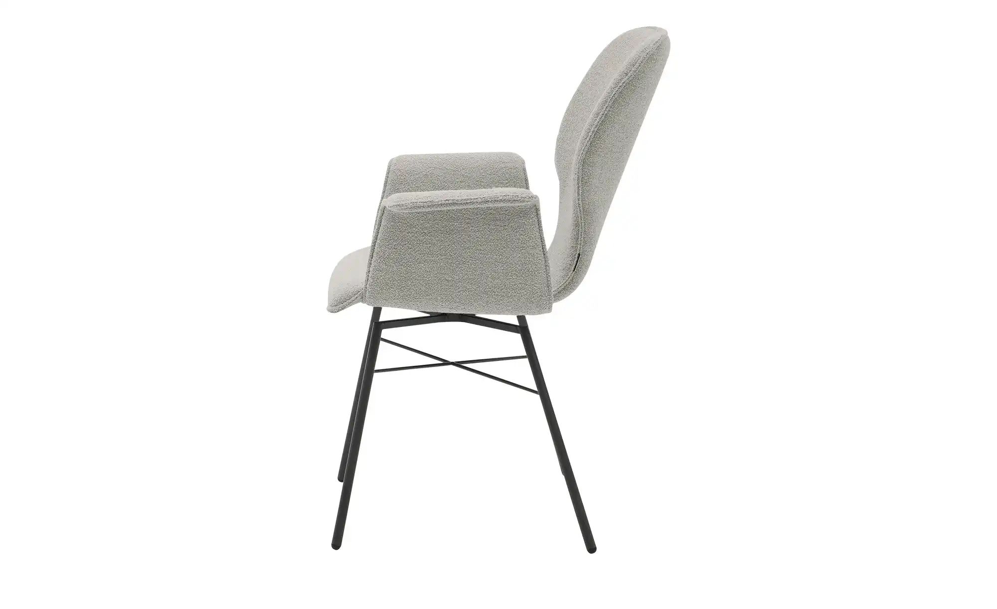 Musterring Armlehnstuhl  Nevio ¦ grau ¦ Maße (cm): B: 66 H: 95 T: 63.0 Stüh günstig online kaufen