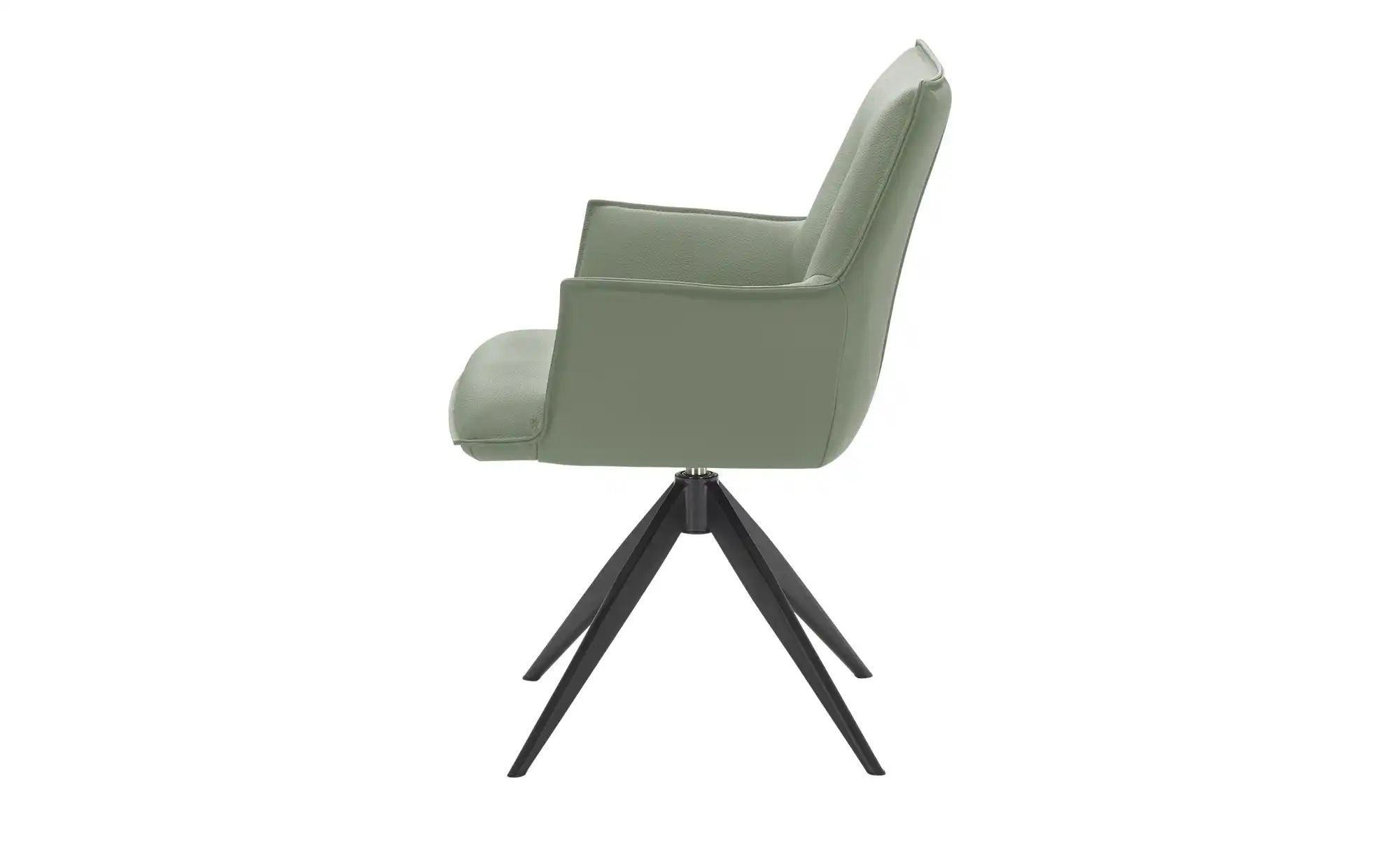 Thumbnail - uno Armlehnstuhl drehbar Shaun ¦ grün ¦ Maße (cm): B: 61 H: 86 T: 64.5 Stühle > Esszimmerstühle > Esszimmerstühle mit Ar...