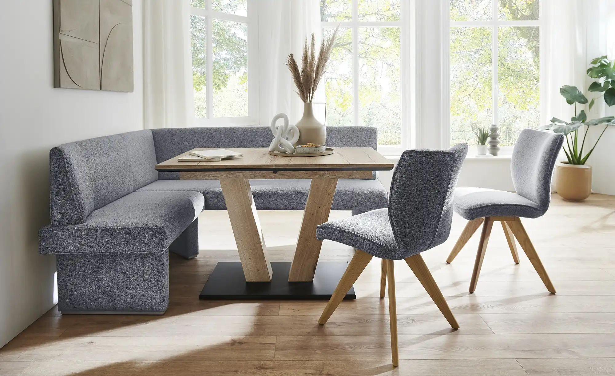 Thumbnail - Esszimmerstuhl  Paris ¦ grau ¦ Maße (cm): B: 48 H: 88 T: 59.0 Stühle > Küchenstühle > Polster Küchenstühle - Höffner