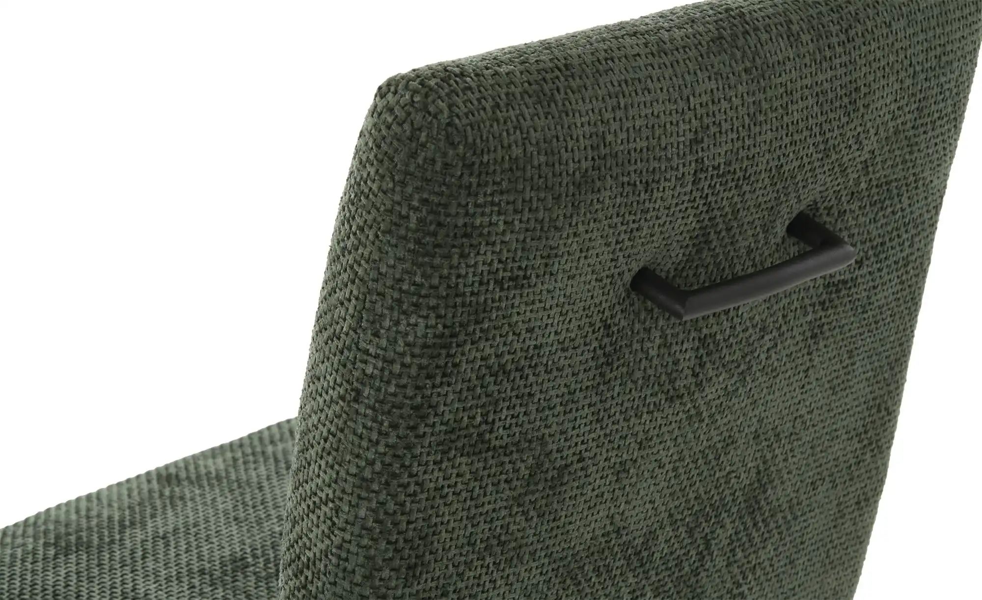 Schwingstuhl extra belastbar Talos ¦ grün ¦ Maße (cm): B: 51,5 H: 92,5 T: 6 günstig online kaufen