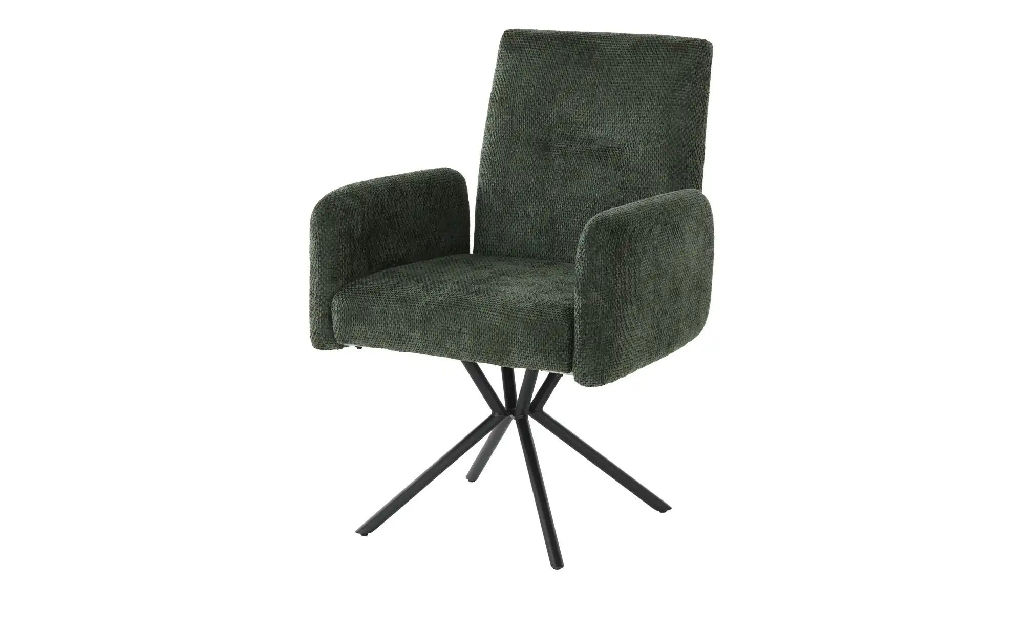 Armlehnstuhl extra belastbar Talos ¦ grün ¦ Maße (cm): B: 67 H: 91 T: 66.0 günstig online kaufen