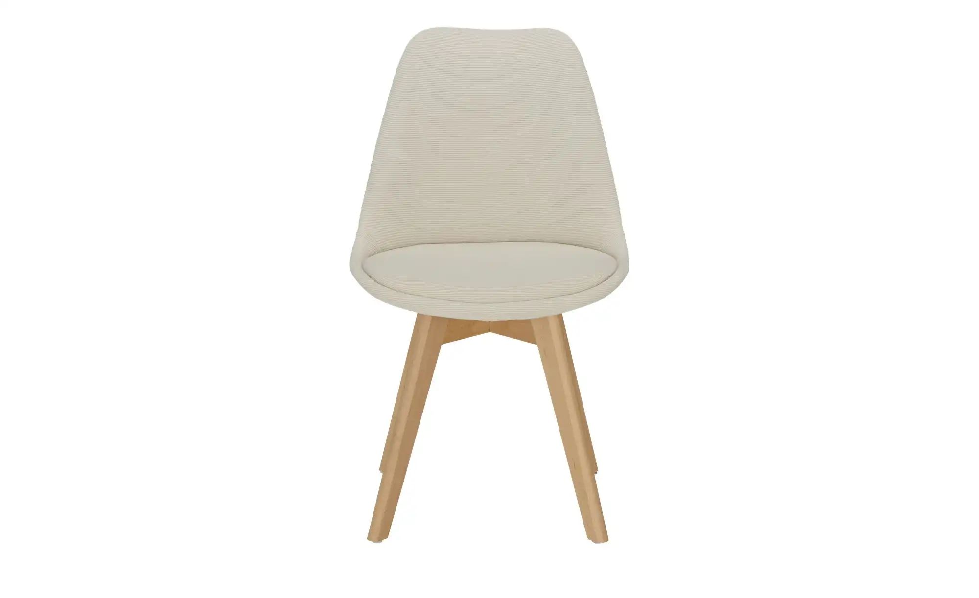 Schalenstuhl  Charly ¦ creme ¦ Maße (cm): B: 49 H: 84 T: 51.0 Stühle > Essz günstig online kaufen