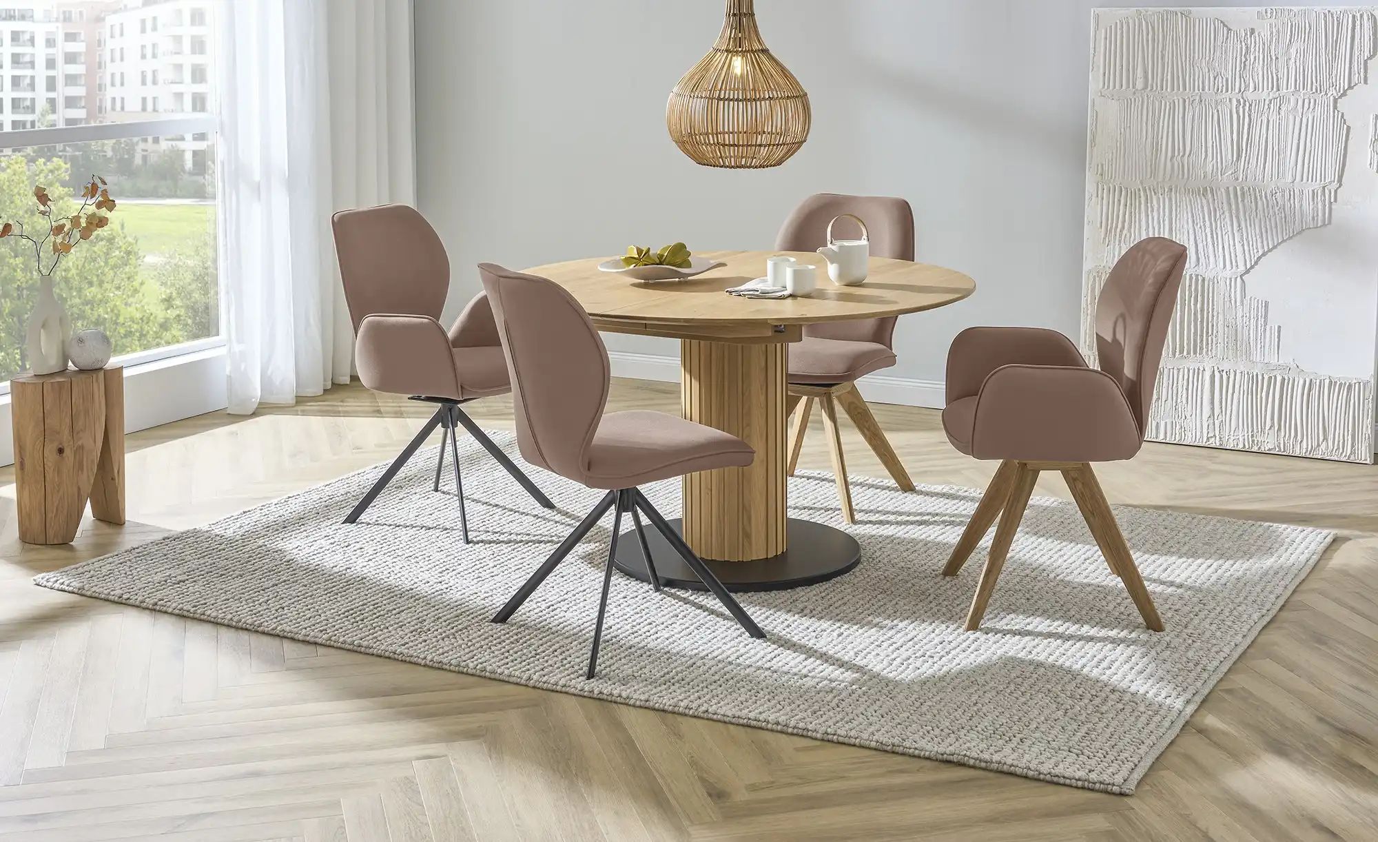 Thumbnail - Wohnwert Esszimmerstuhl Lea ¦ braun ¦ Maße (cm): B: 62 H: 92 T: 46.0 Stühle > Küchenstühle > Küchenstühle mit Armlehnen...