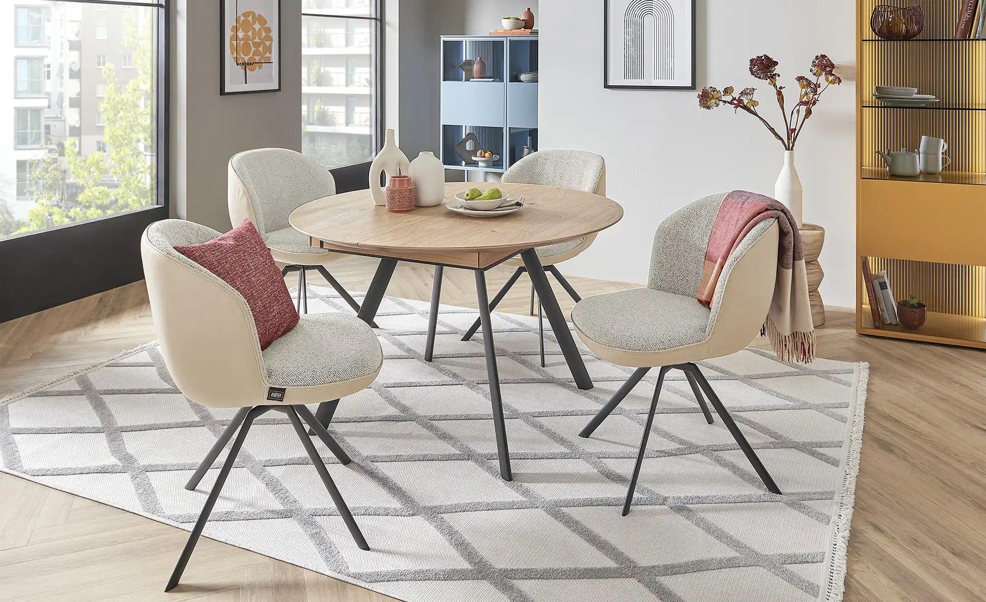 SCHÖNER WOHNEN Kollektion Esszimmerstuhl  Bowl ¦ beige ¦ Maße (cm): B: 56 H günstig online kaufen