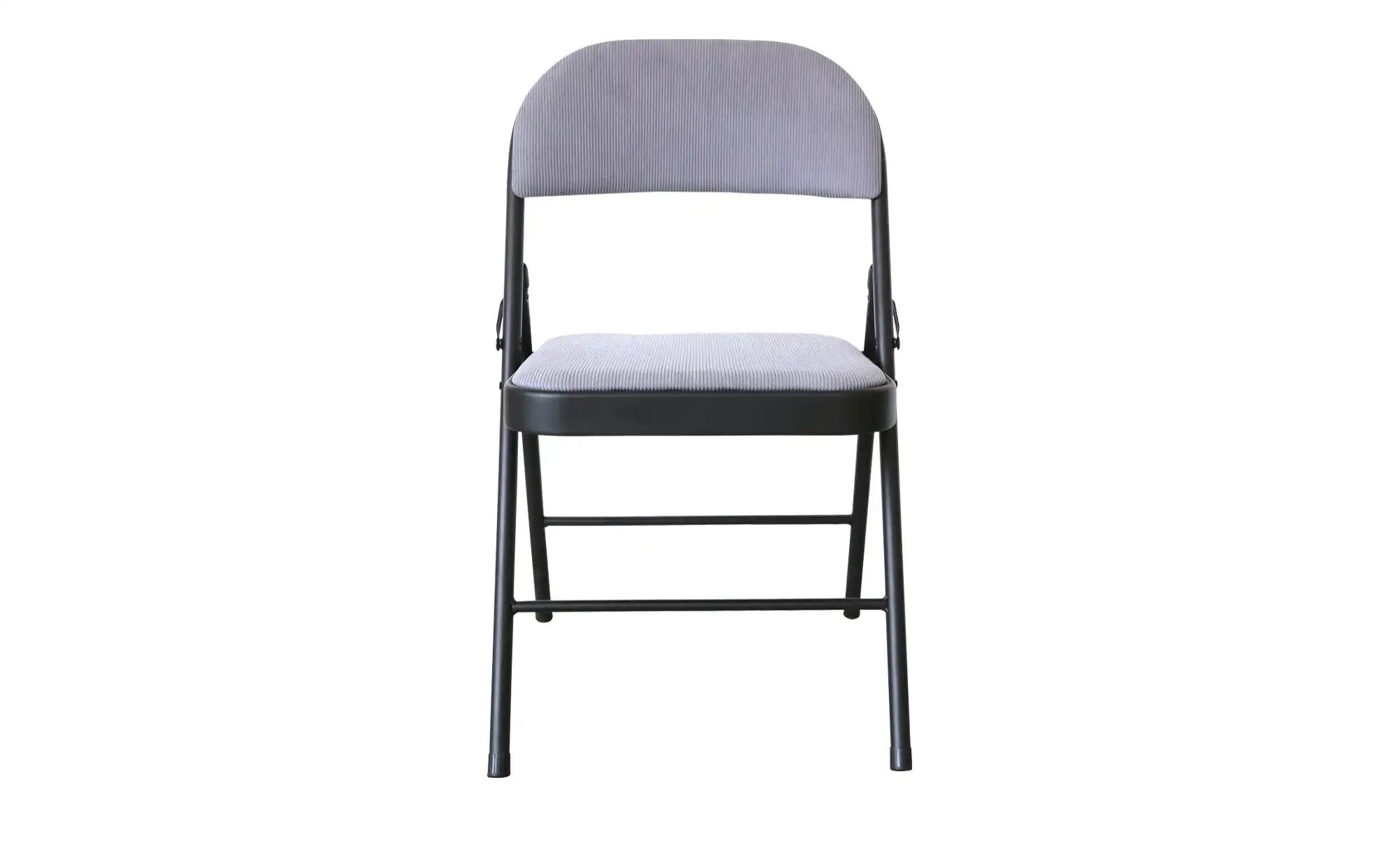 Klappstuhl  Devin ¦ grau ¦ Maße (cm): B: 47 H: 78 T: 44.0 Stühle > Klappstü günstig online kaufen