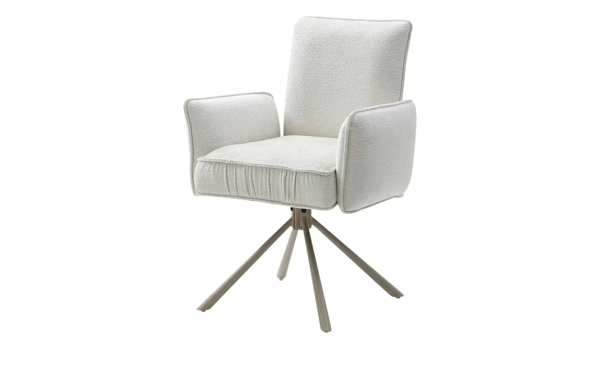 Armlehnstuhl drehbar Pierre ¦ creme ¦ Maße (cm): B: 62,5 H: 88 T: 64.5 Stüh günstig online kaufen