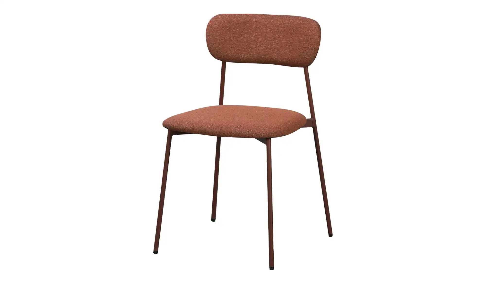 Stuhl  Dilan ¦ rot ¦ Maße (cm): B: 46 H: 79,5 T: 47.0 Stühle > Küchenstühle günstig online kaufen