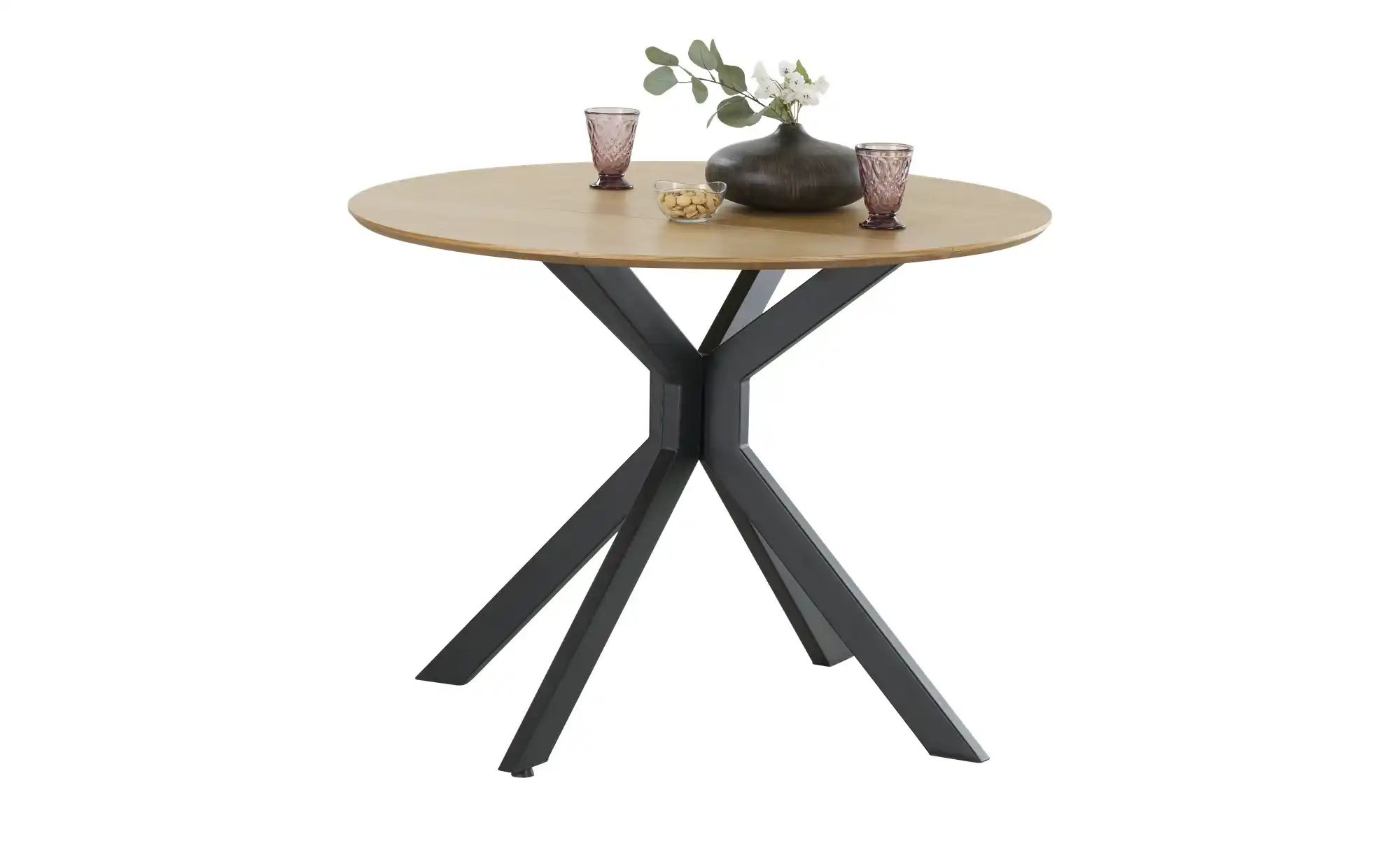 Esstisch mit Funktion  Stefano ¦ holzfarben ¦ Maße (cm): H: 76  Ø: 100 Tisc günstig online kaufen