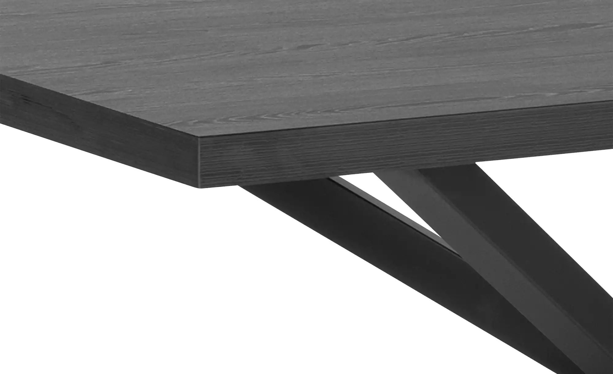 Thumbnail - uno Esstisch Broadway ¦ schwarz ¦ Maße (cm): B: 100 H: 78 Tische > Esstische > Esstische eckig - Höffner