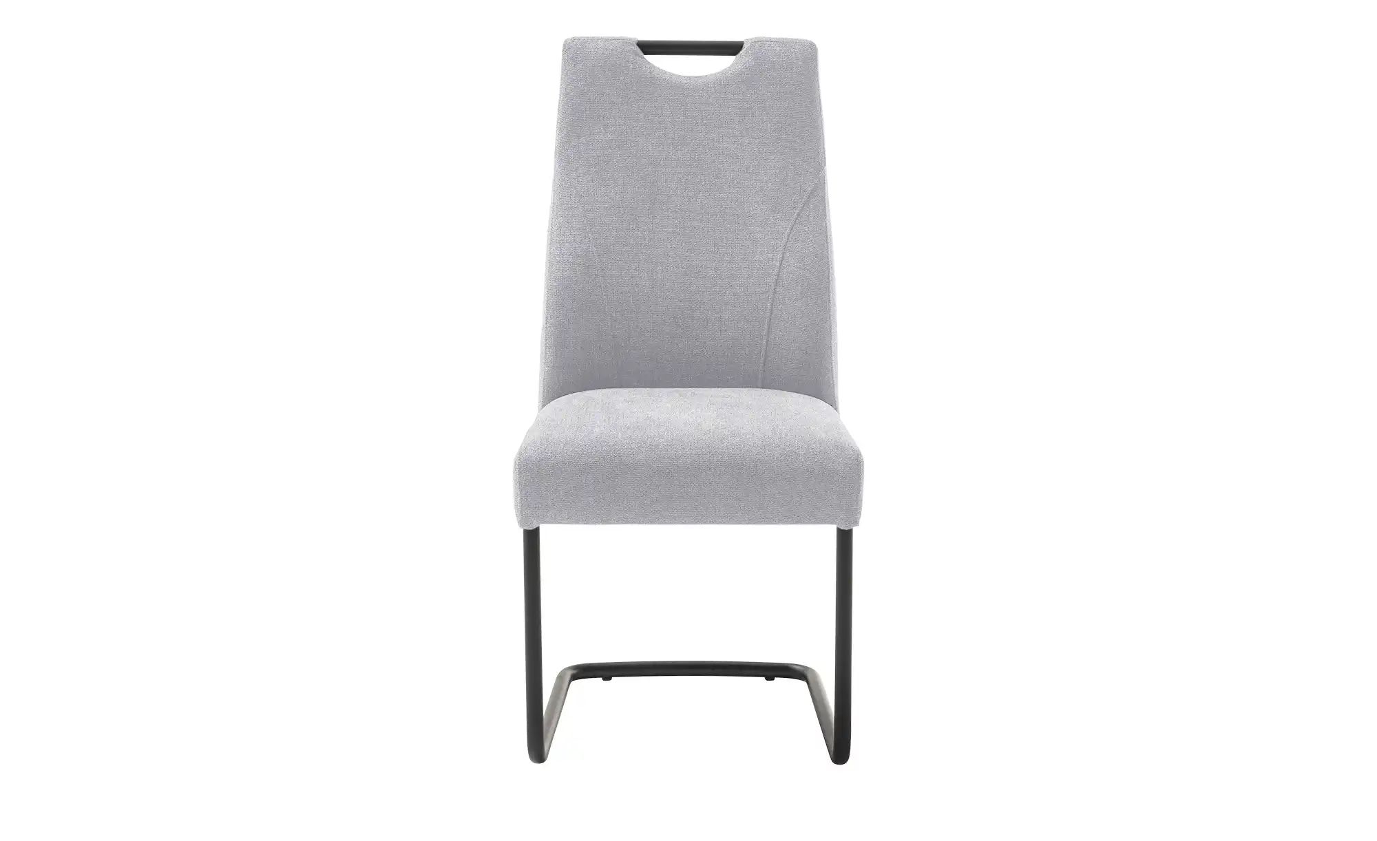 Thumbnail - uno Freischwinger im 2er Set Sindra ¦ grau ¦ Maße (cm): B: 50 H: 102 T: 62.5 Stühle > Küchenstühle > Polster Küchenstühl...