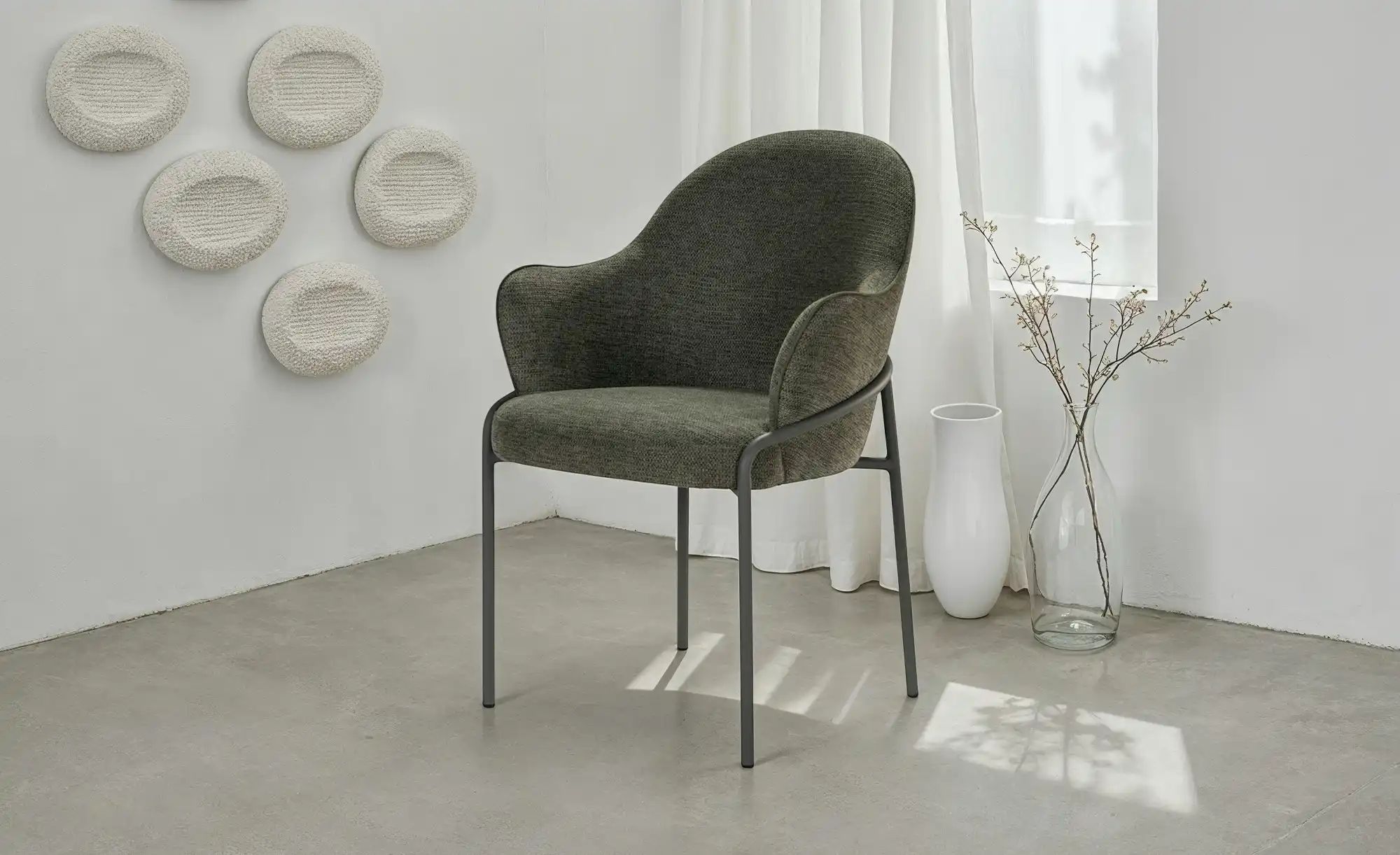 uno Esszimmerstuhl  Gesa ¦ grün ¦ Maße (cm): B: 60,5 H: 86 T: 59.0 Stühle > günstig online kaufen