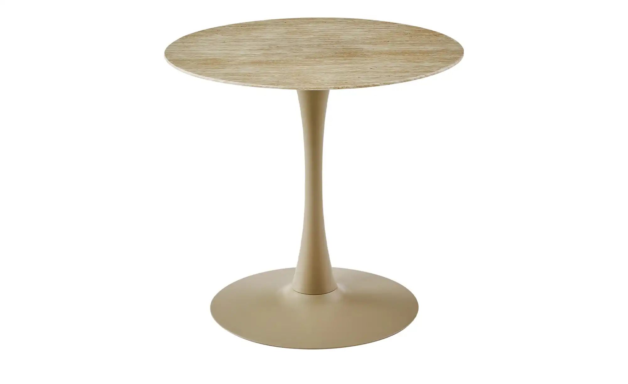 Esstisch  Jamal ¦ beige ¦ Maße (cm): H: 74,5  Ø: 80 Tische > Esstische > Es günstig online kaufen
