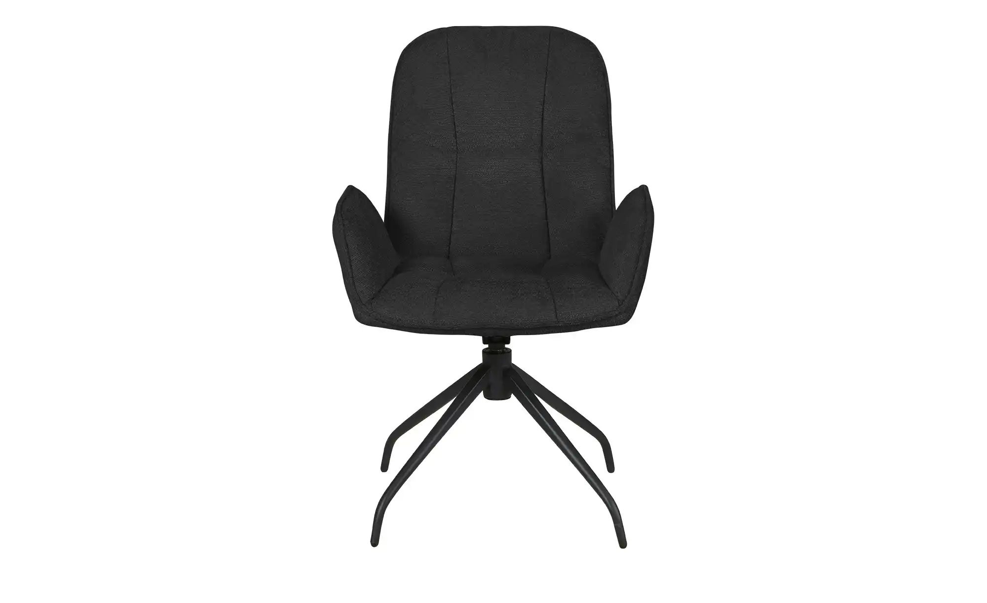 Thumbnail - uno Armlehnstuhl drehbar Cooper ¦ grau ¦ Maße (cm): B: 58 H: 92 T: 63.0 Stühle > Esszimmerstühle > Esszimmerstühle mit A...